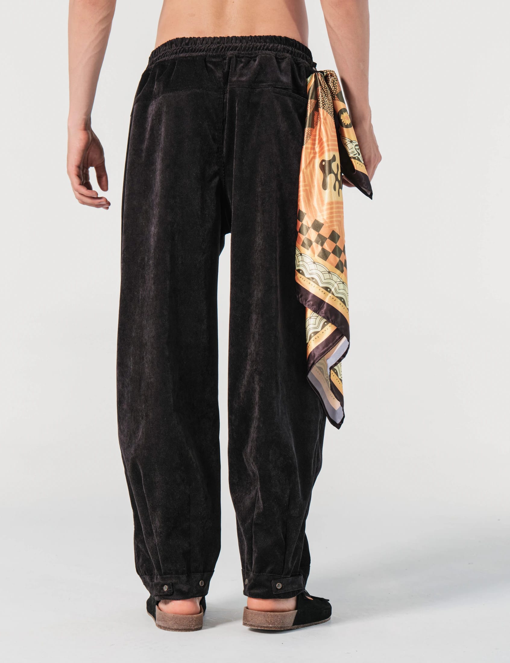Pantalón Baggy Loose Fit Conexion Negro Hombre - imagen 4