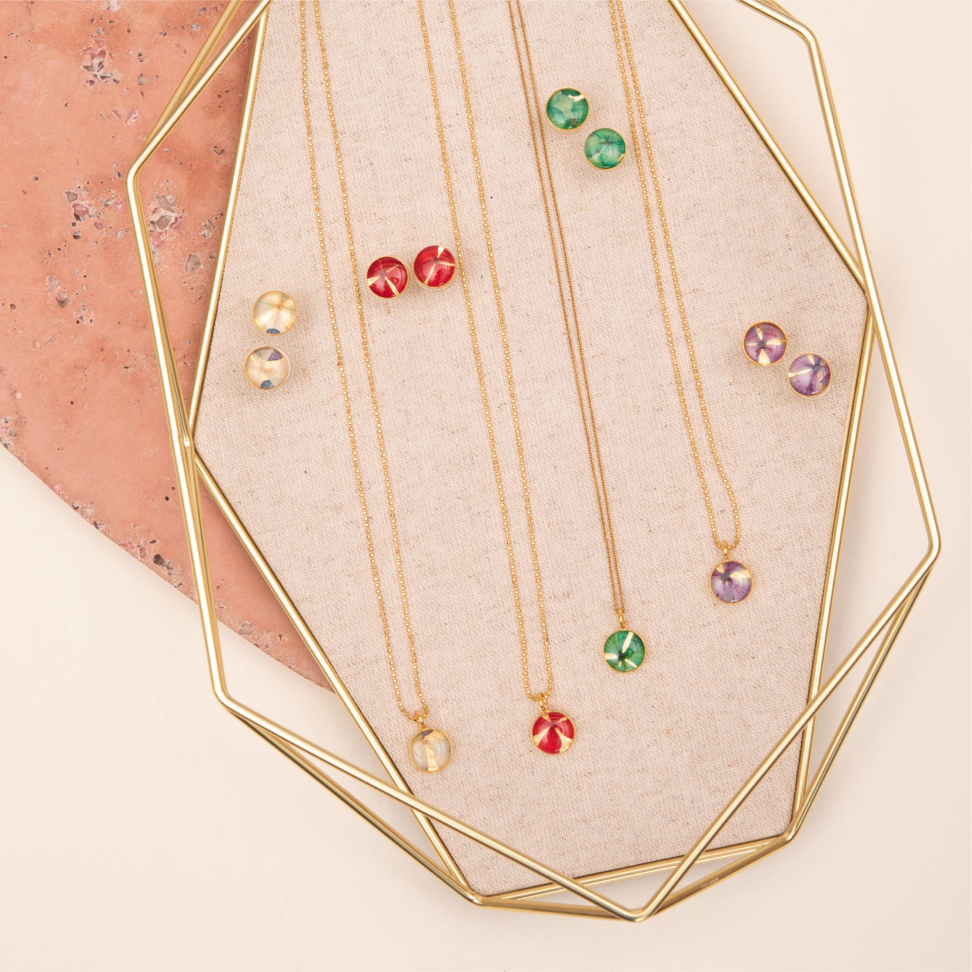 Collar trío mini con caja - imagen 1