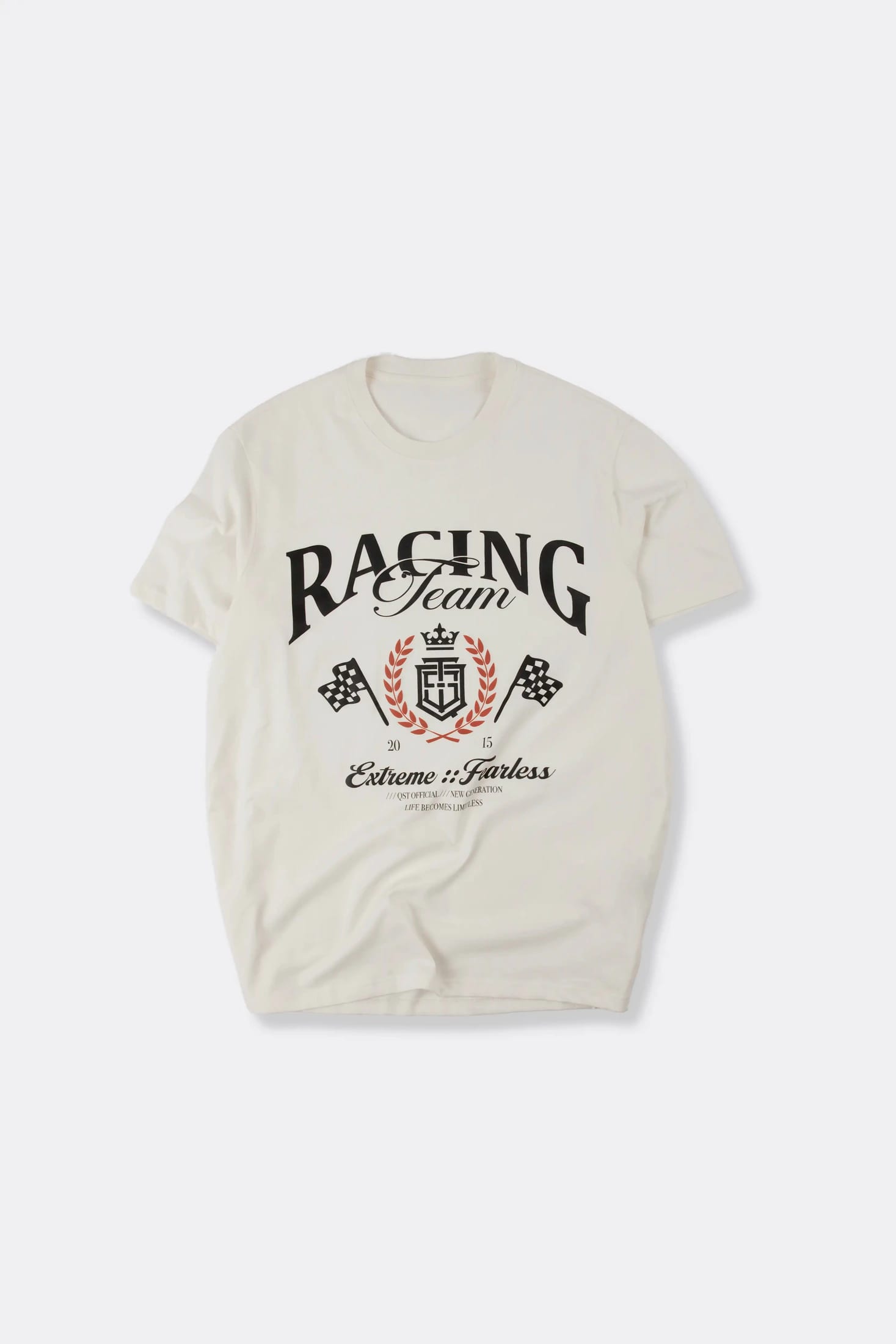 CAMISETA ESPECIAL ESTAMPADO LOCALIZADO COLOR IVORY - imagen 1
