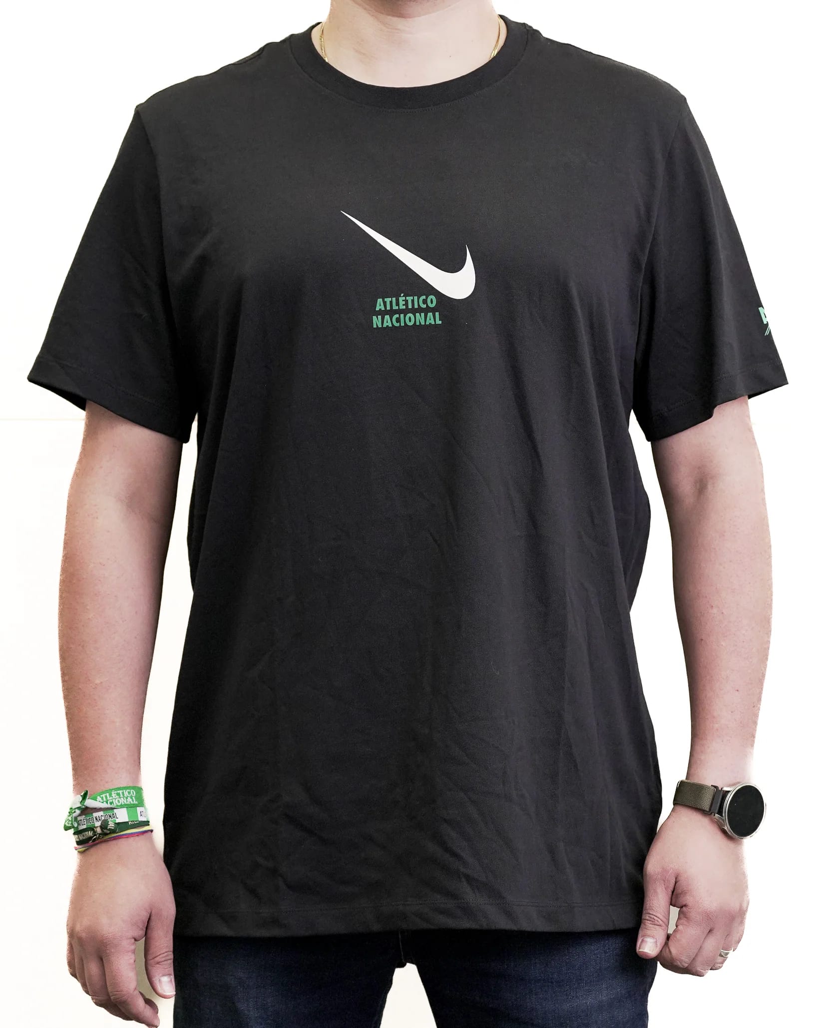 CAMISETA NEGRA HOMBRE HARD WORK NIKE - imagen 5