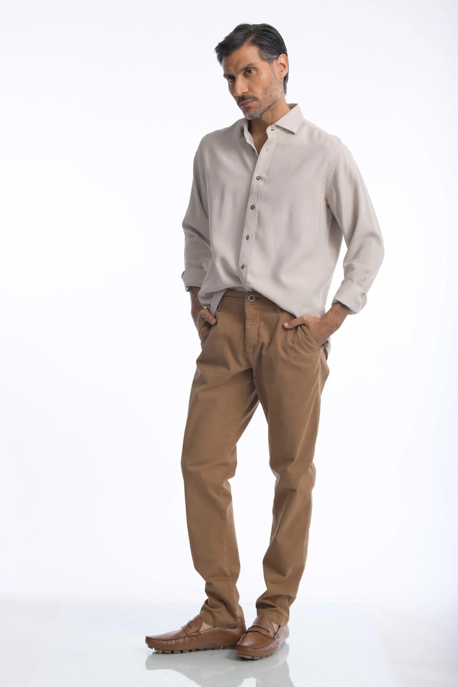 Pantalón Chino Dril Tannin - imagen 1