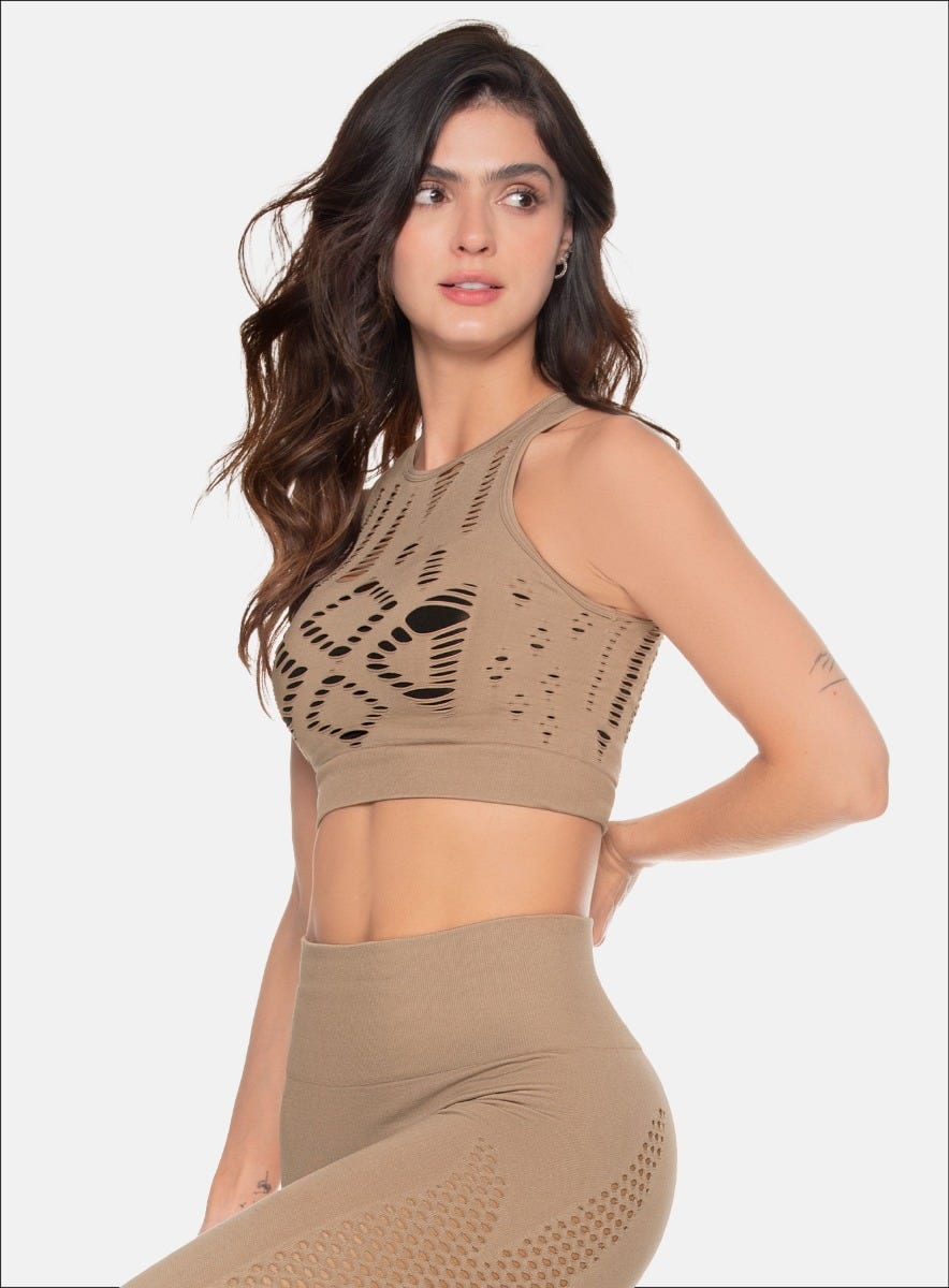 TOP DEPORTIVO POLIAMIDA SIN COSTURAS - PRECIO ESPECIAL - imagen 2