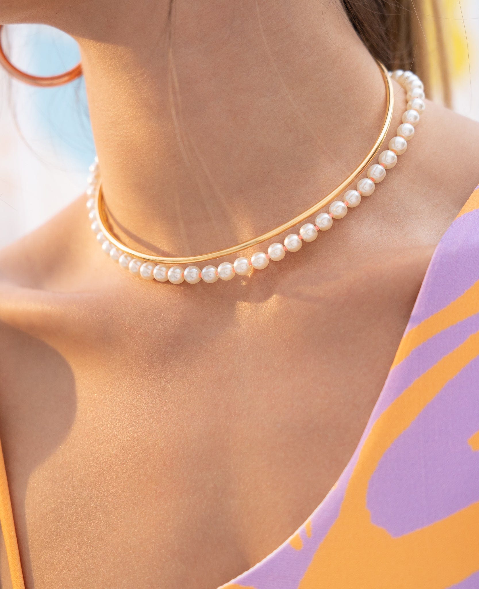 Choker Pearls Party - imagen 3