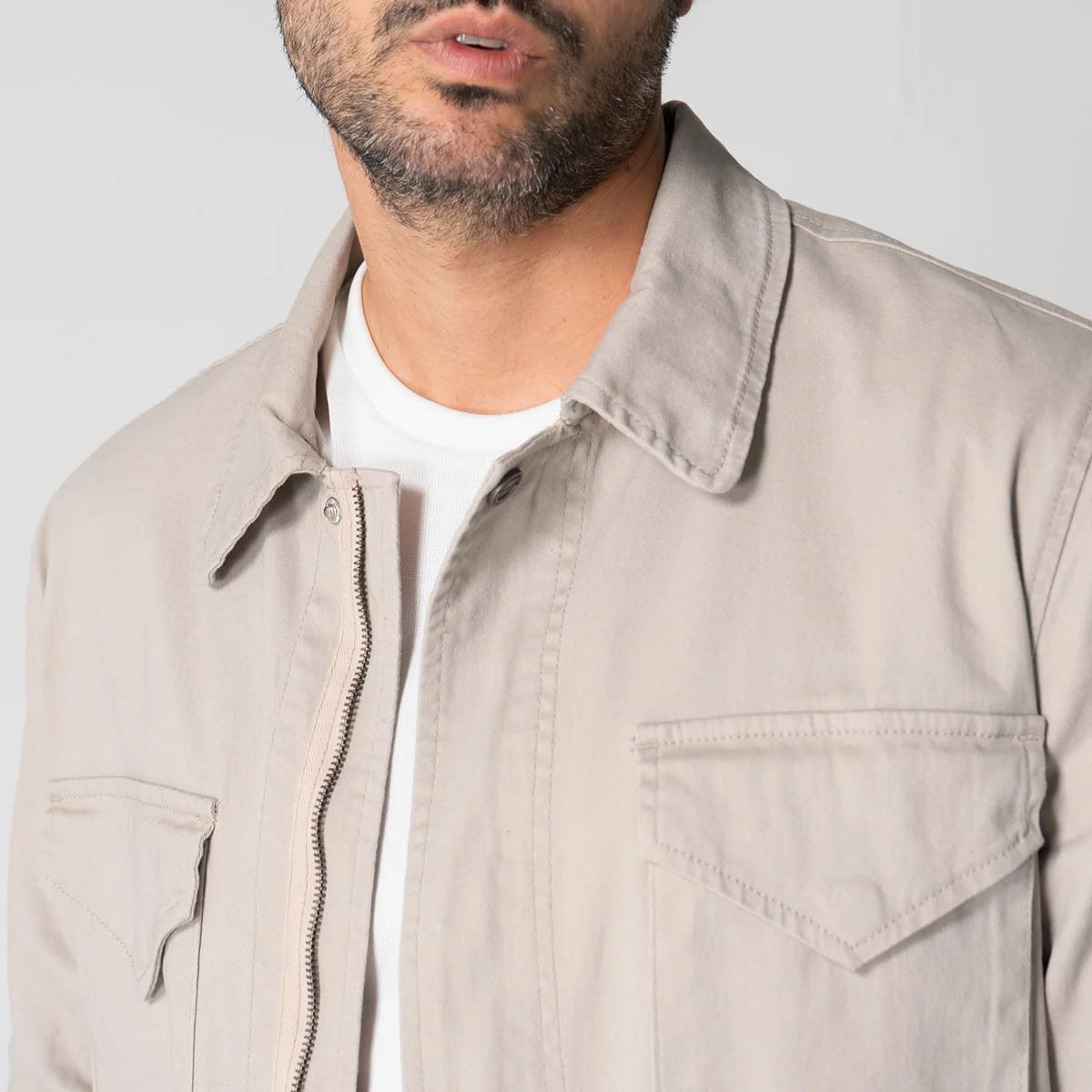 Chaqueta Parka Dril Regular Ryan - imagen 4