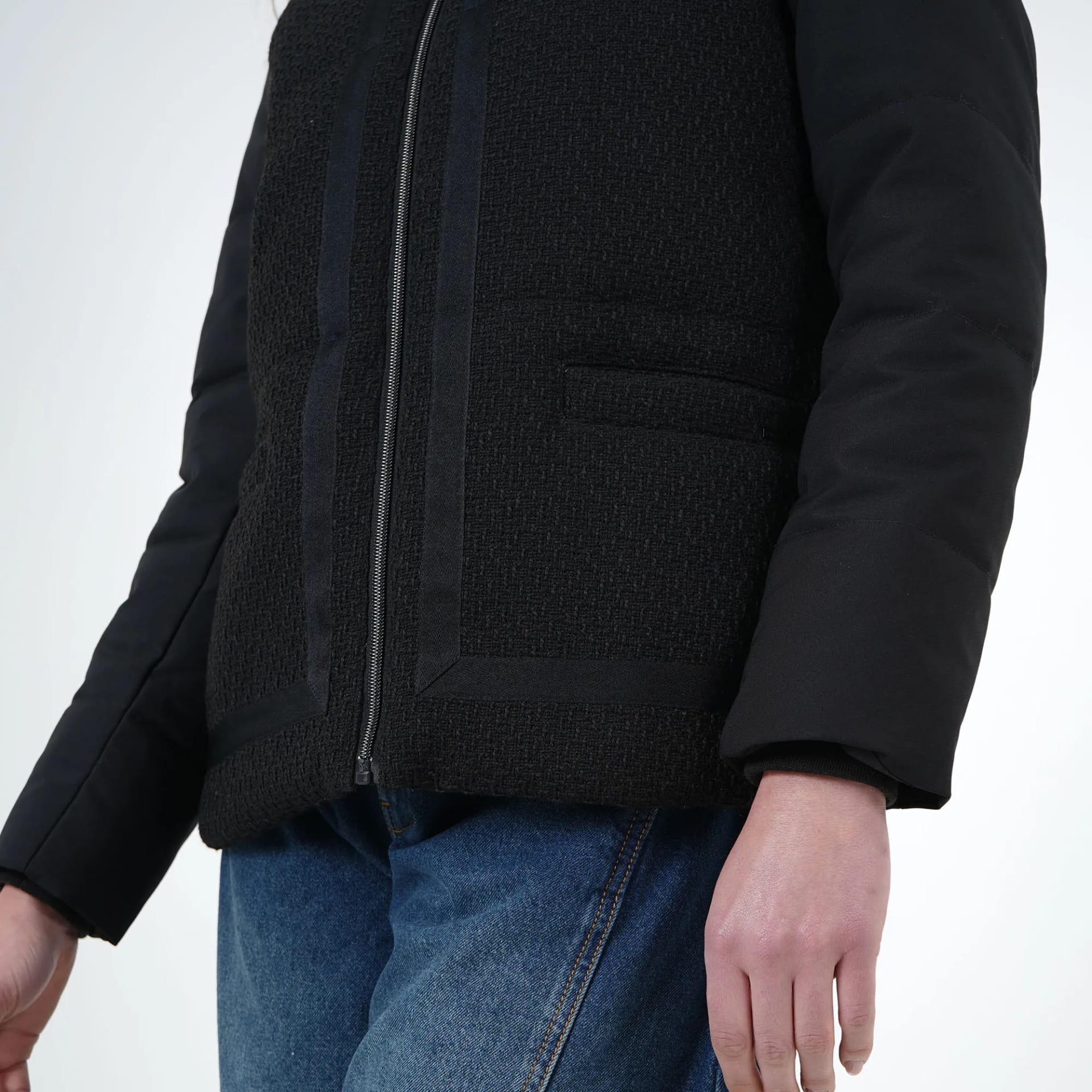 Chaqueta Cuello Alto Manga Larga - imagen 3