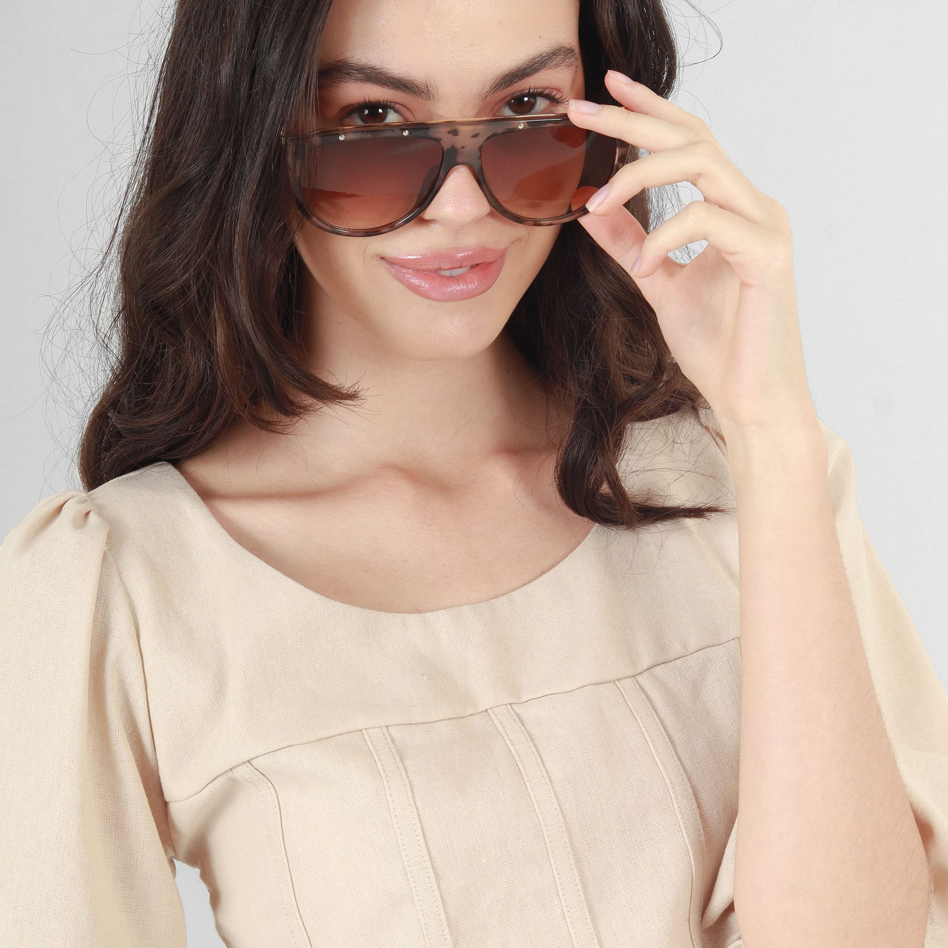 Blusa Cuello Redondo Manga 3Cuartos - imagen 7
