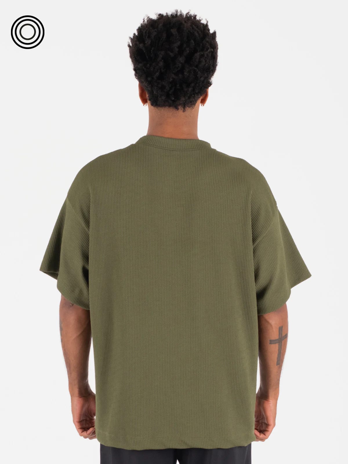 Camiseta hombre stone verde militar - imagen 5