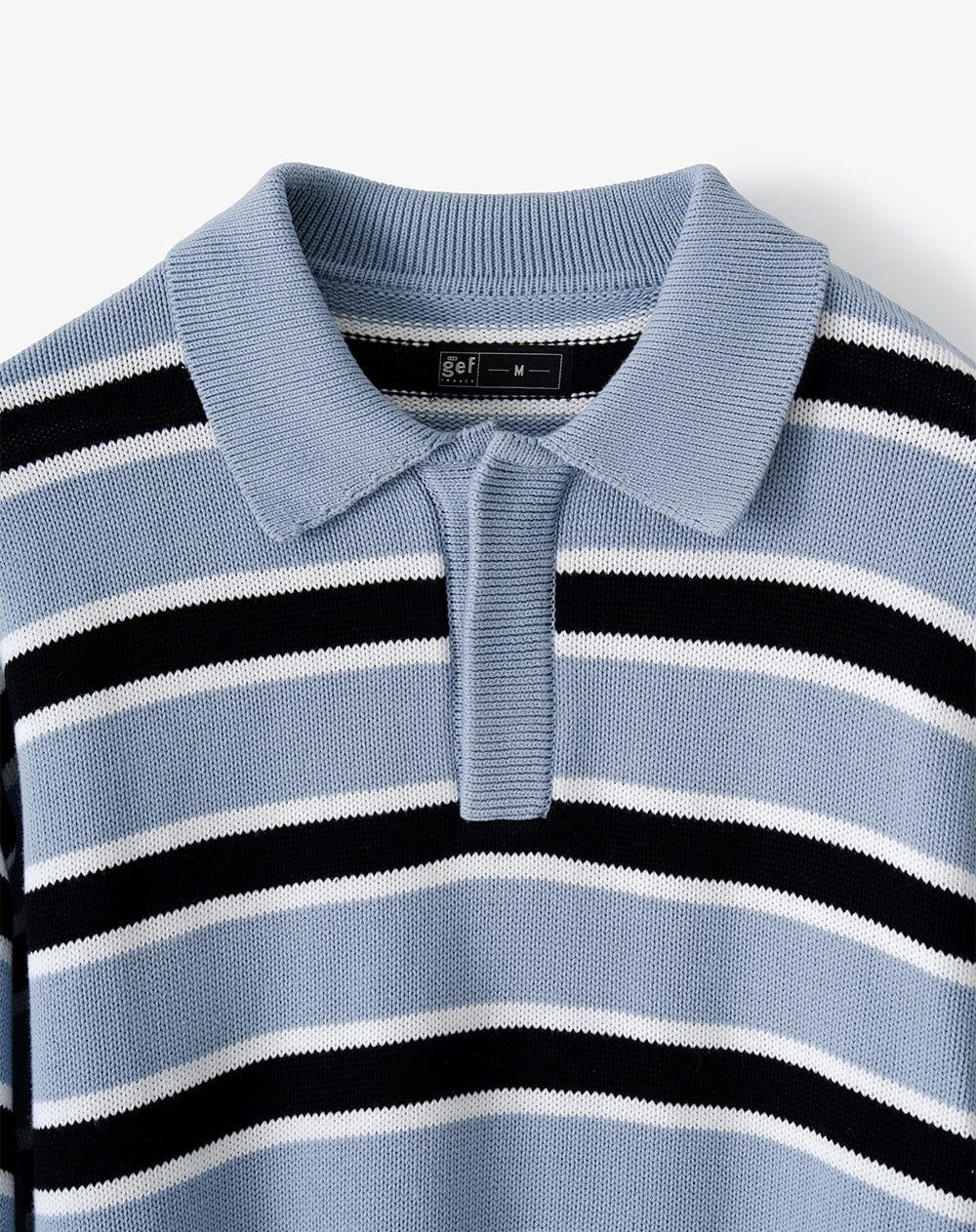 Buzo tipo polo regular rayas hombre - imagen 2