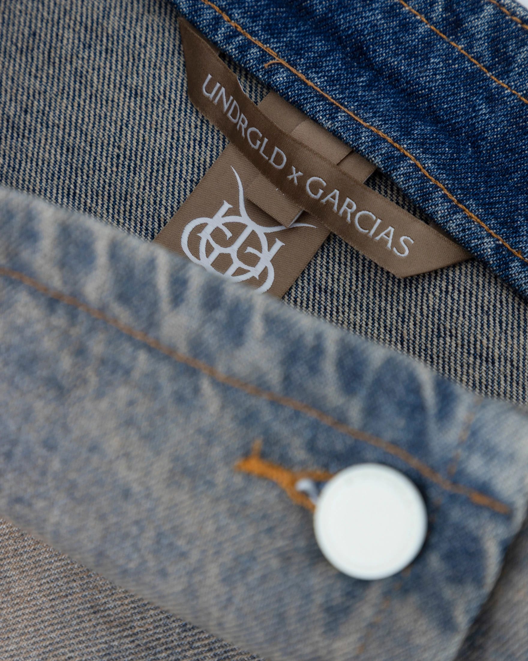 W Santa Union Basic Ripped Skirt Dirty Blue - imagen 6