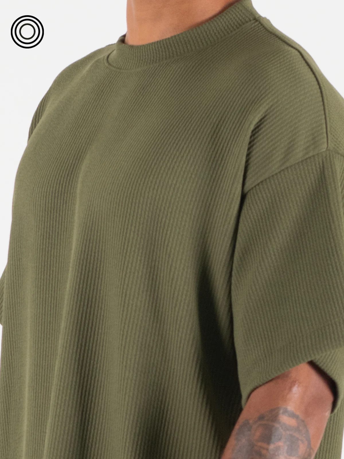 Camiseta hombre stone verde militar - imagen 6