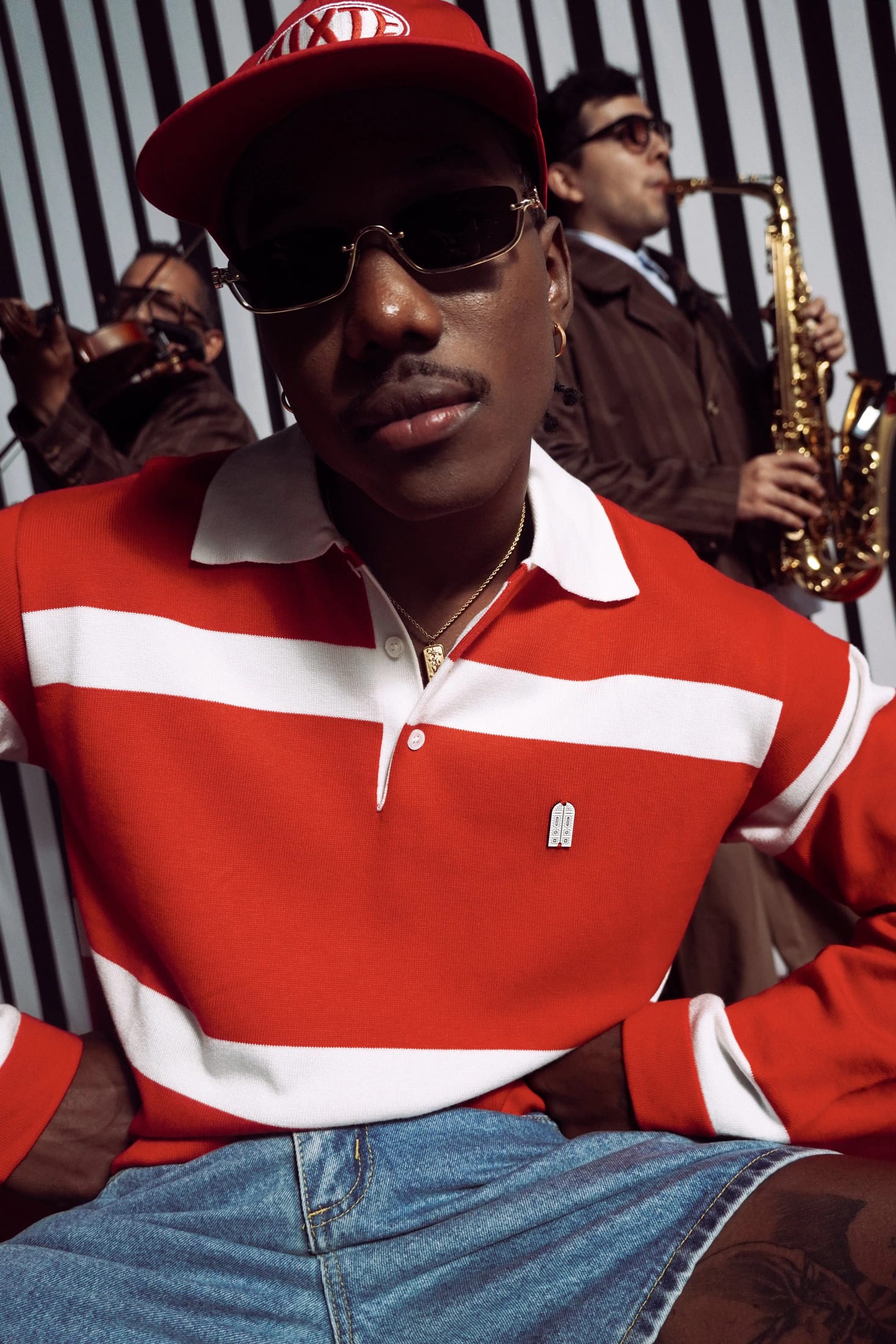 RED LINES SWEATER - imagen 2