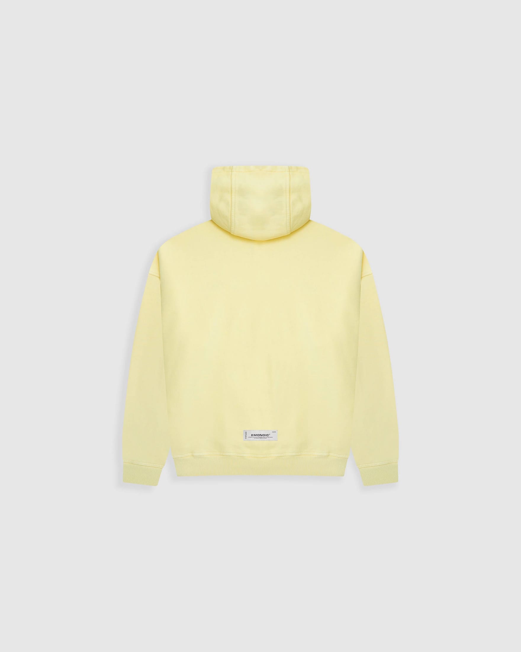 Hoodie Oversized Básico V3 - Amarillo Pastel - imagen 7
