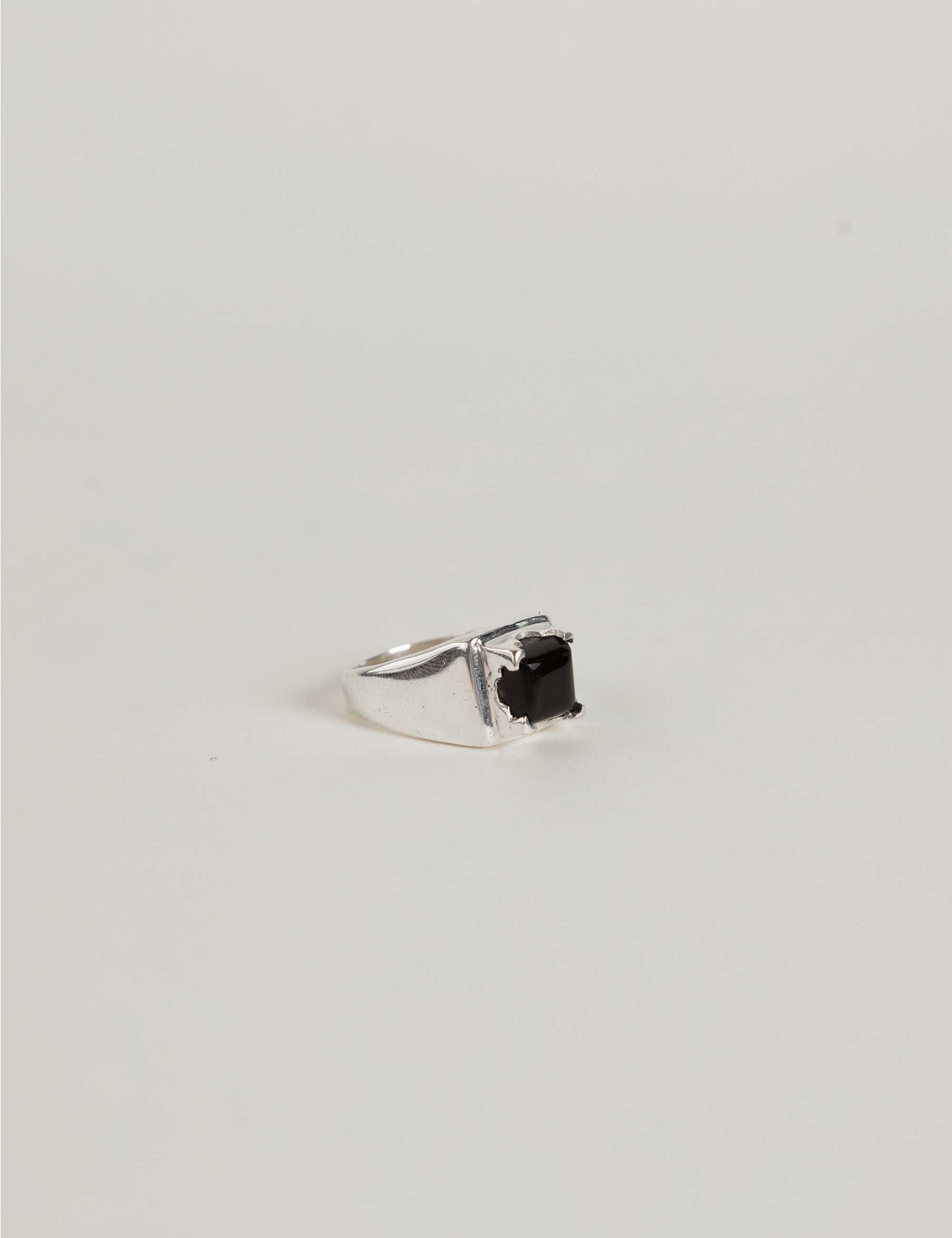 Anillo Punto Cadeneta Ónix - imagen 3