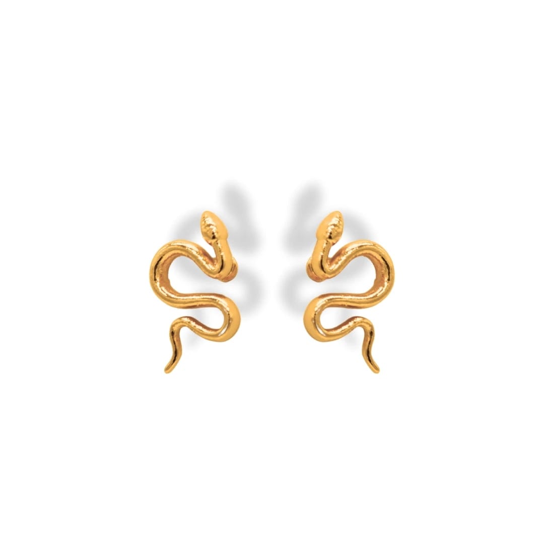 Aretes de serpiente grande - imagen 2