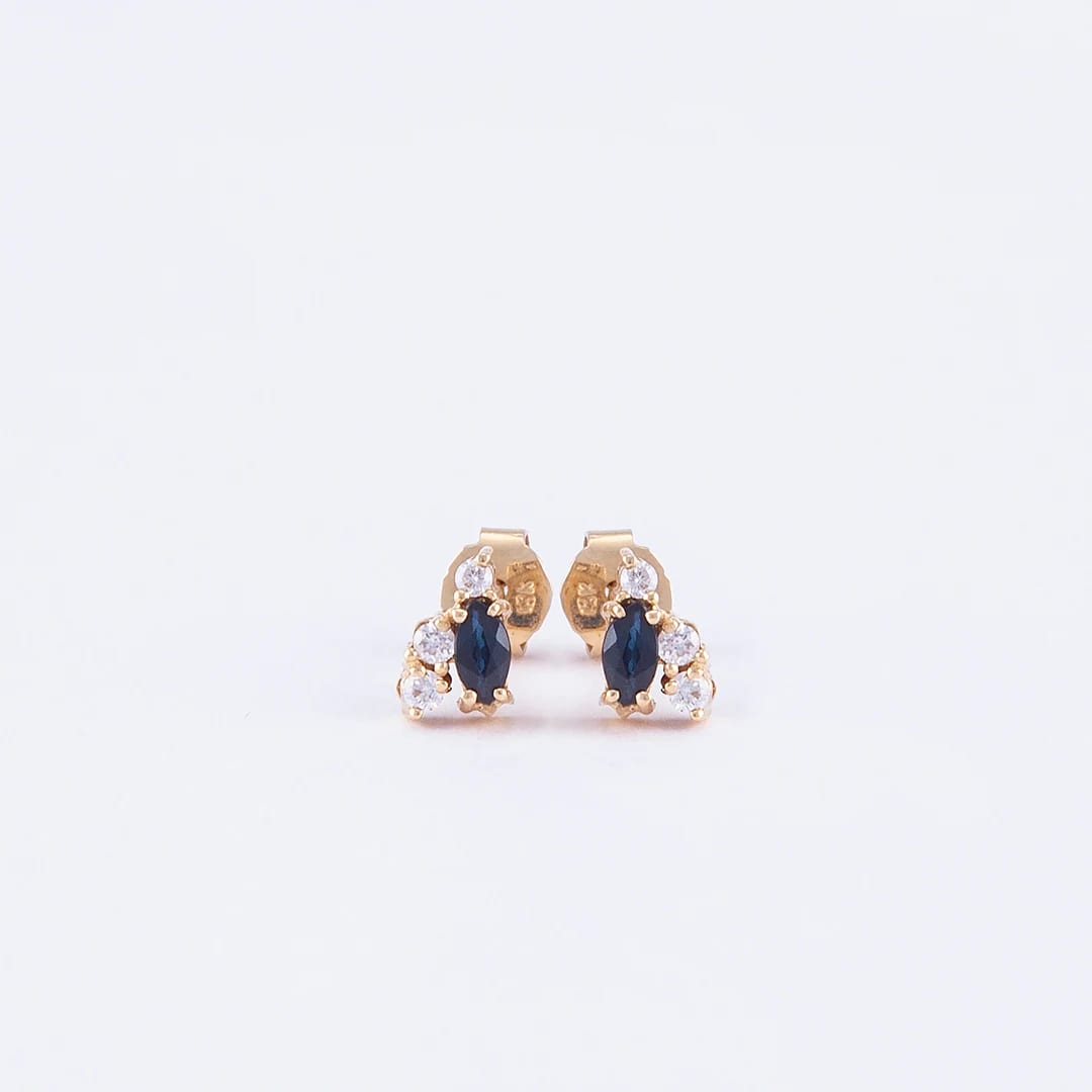 Aretes Zafiro Marquis - imagen 1
