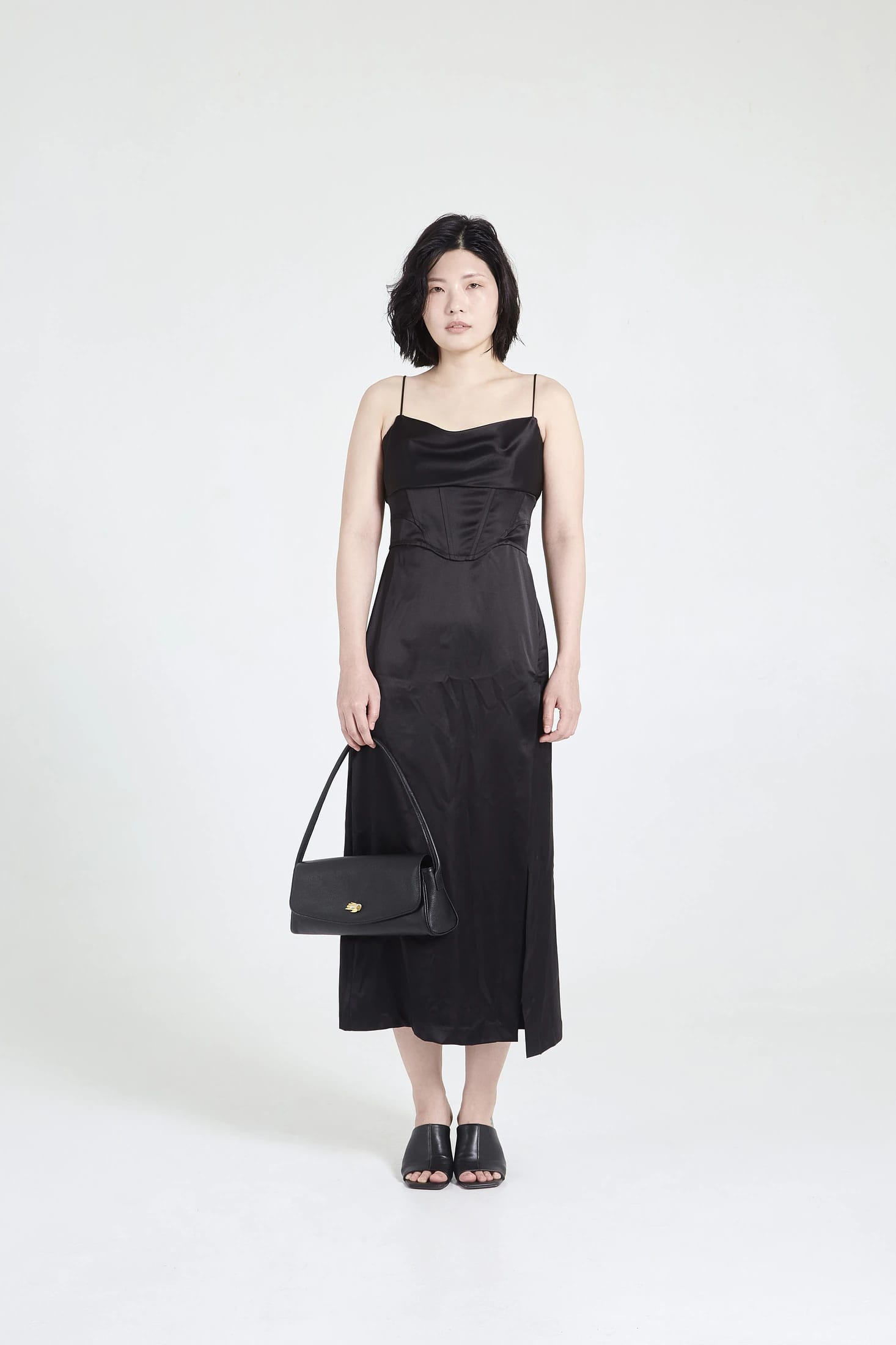 Cannoli M Black Leather Bag - imagen 6