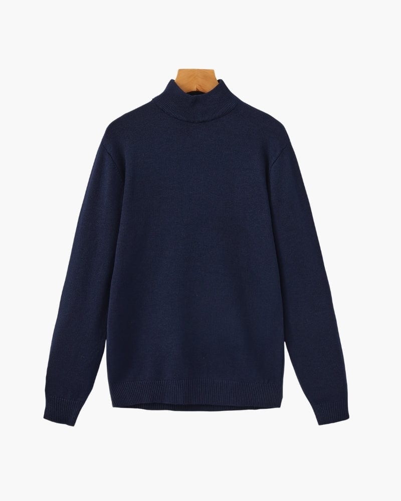 Essential Ribbed Mock Neck Sweater - imagen 4