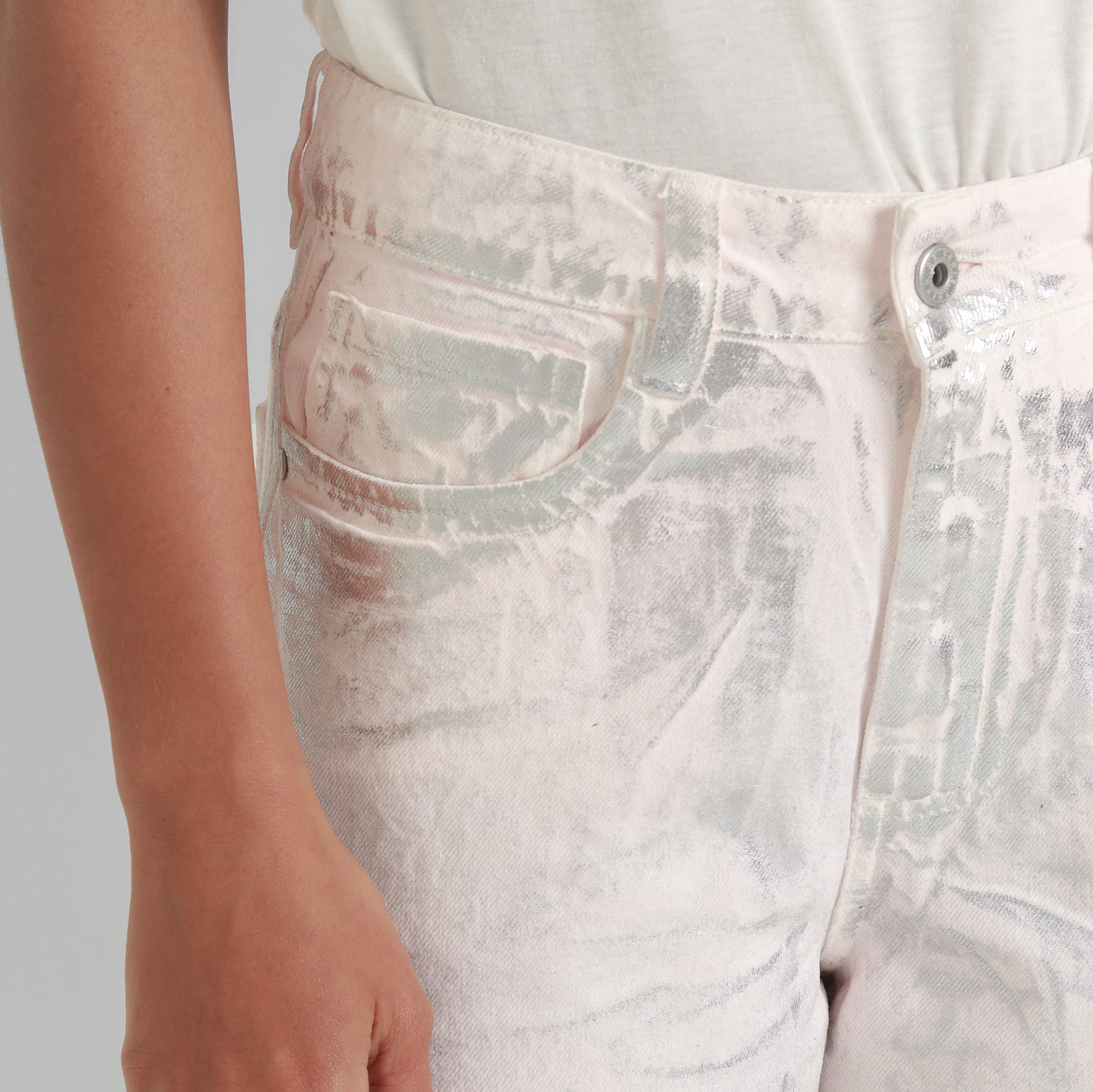 Pantalon Tiro Alto Bota Recta - imagen 3