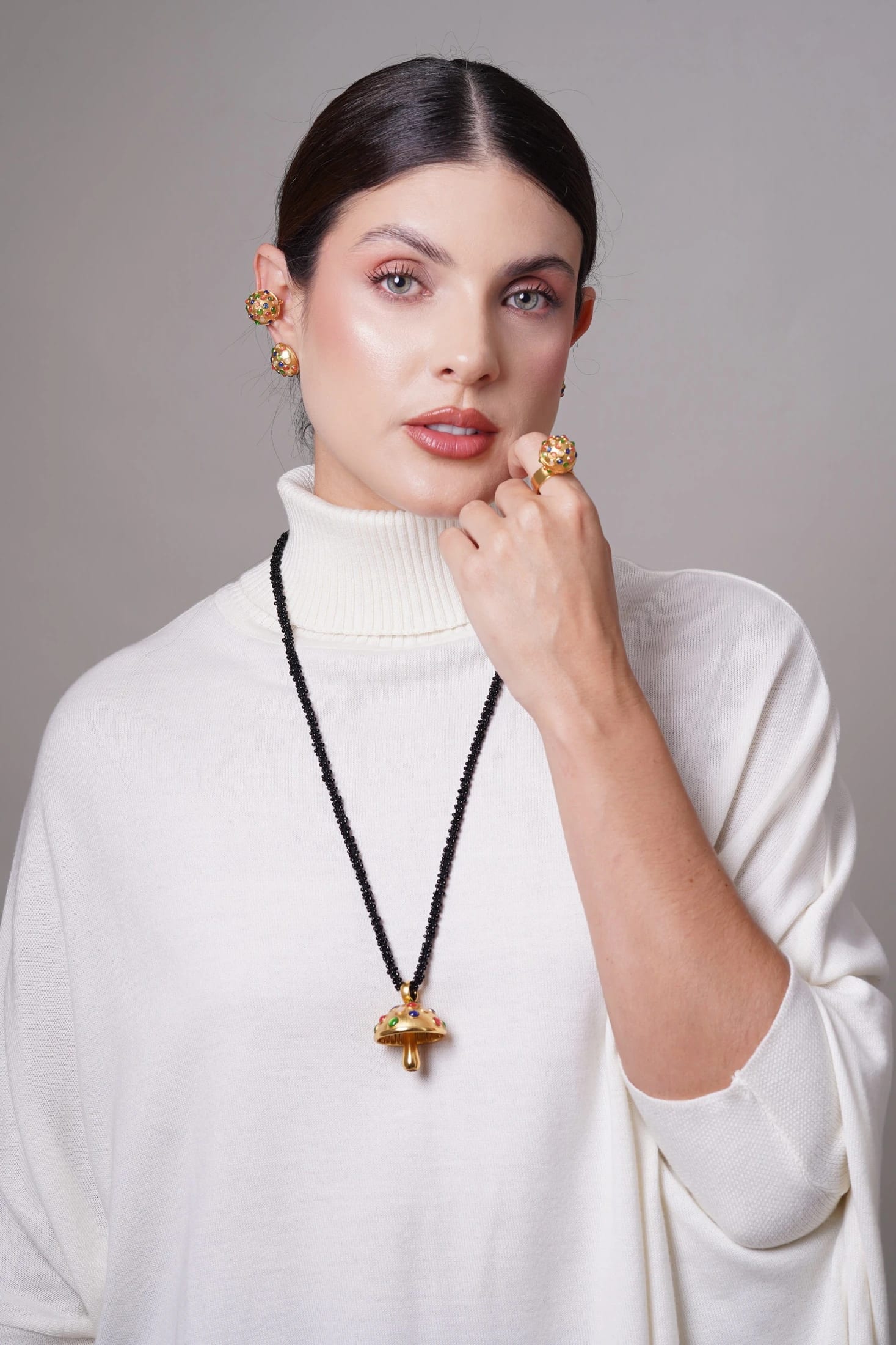 Collar Maxi Hongo Color - imagen 2