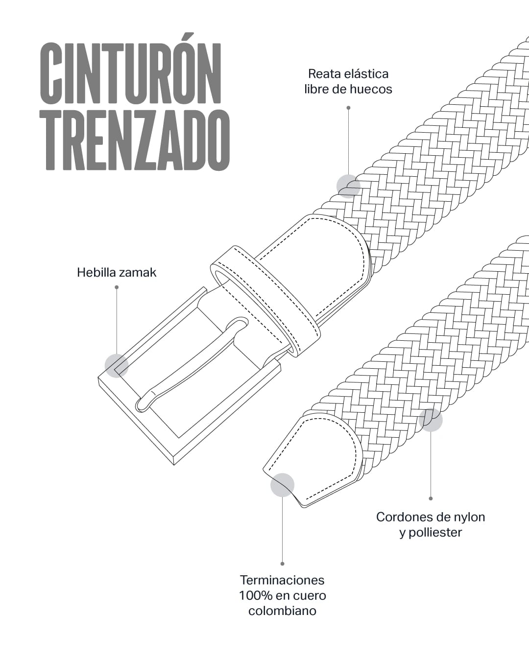 CINTURÓN LAZO LZ43 - imagen 5