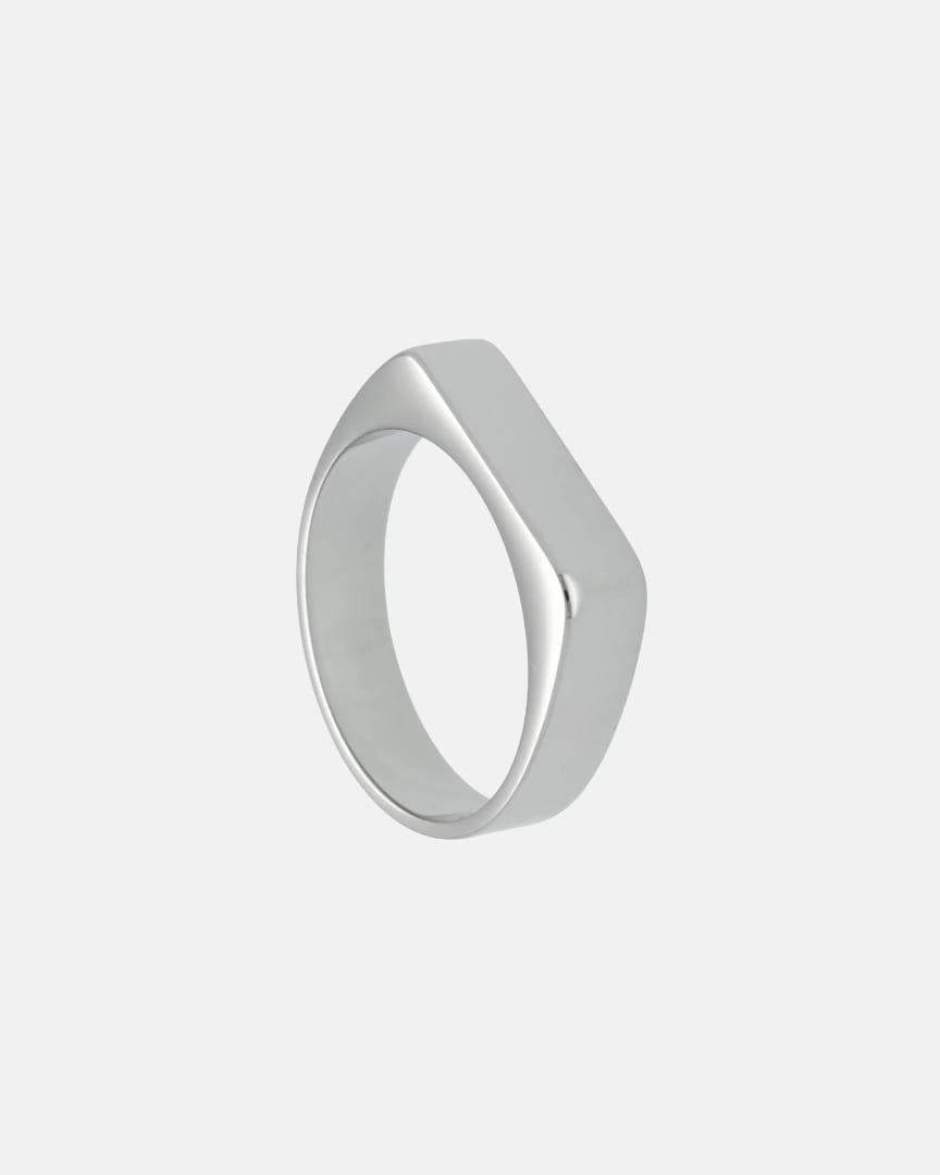 Anillo Slim Plateado - imagen 1