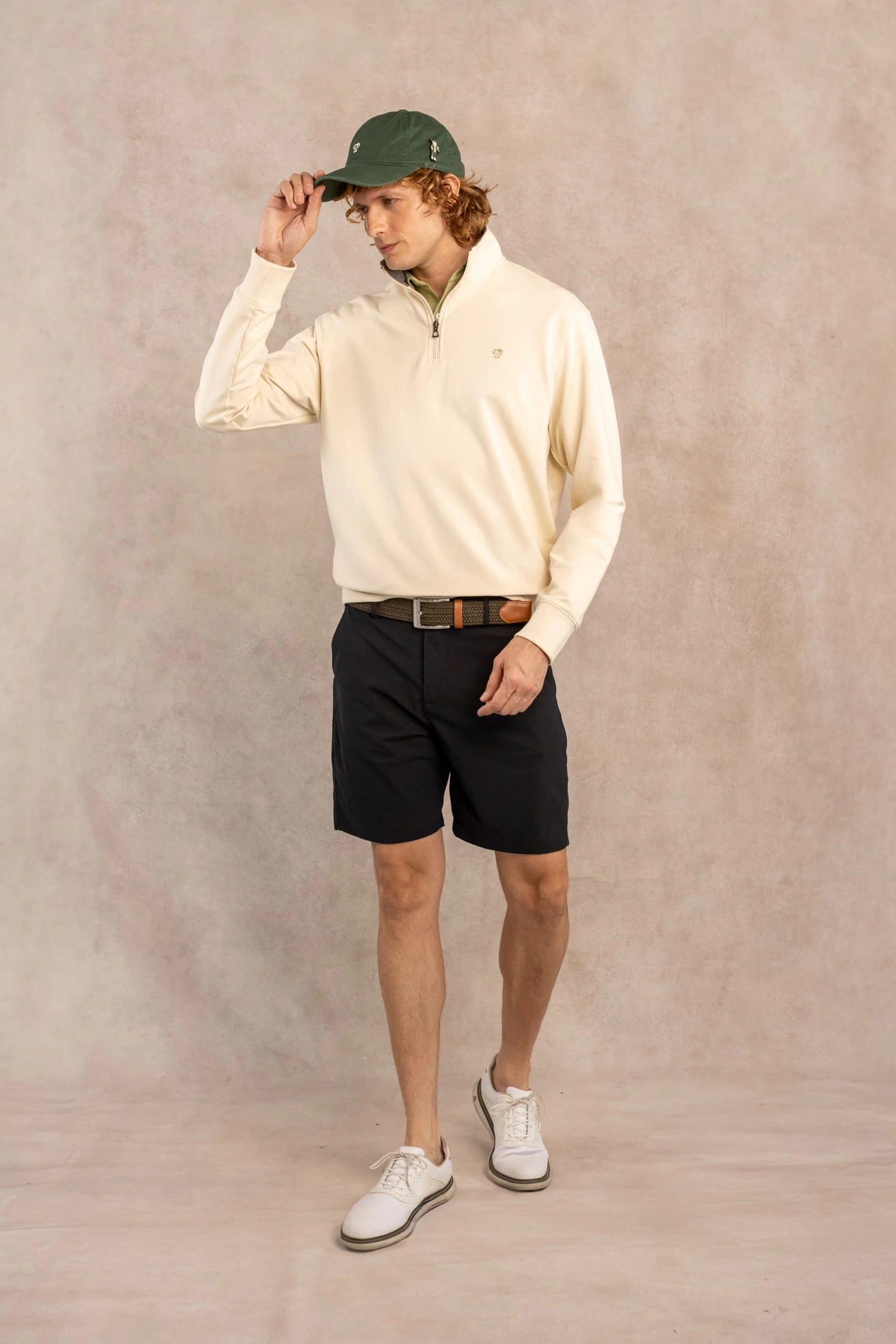 Halfzip Antimanchas Marfil - imagen 2