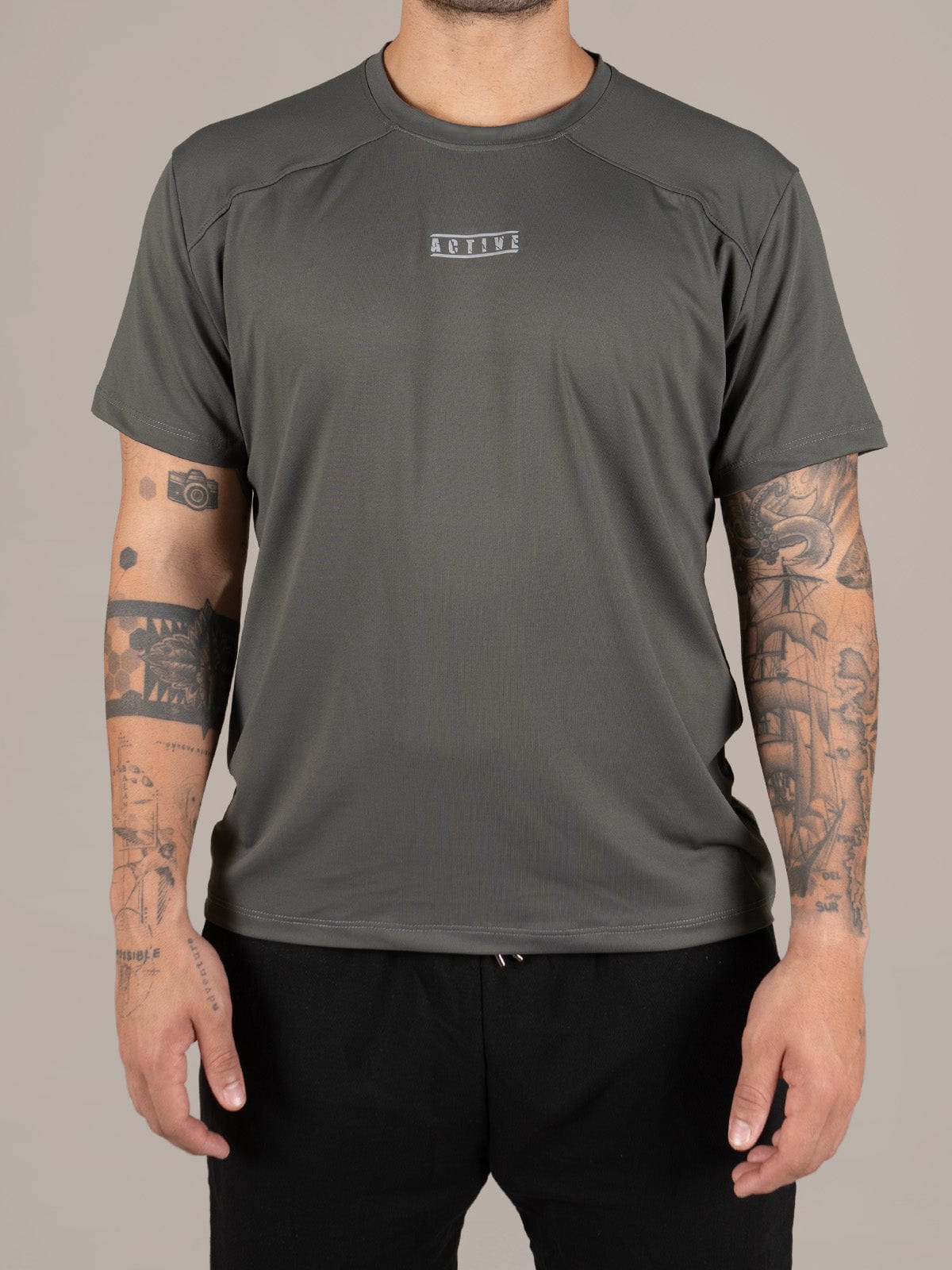 Camiseta Qatar Hombre Asfalto - imagen 1