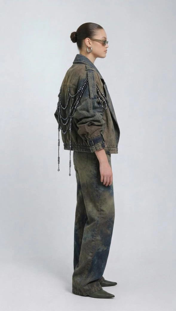 CHAQUETA OLIVO - imagen 3