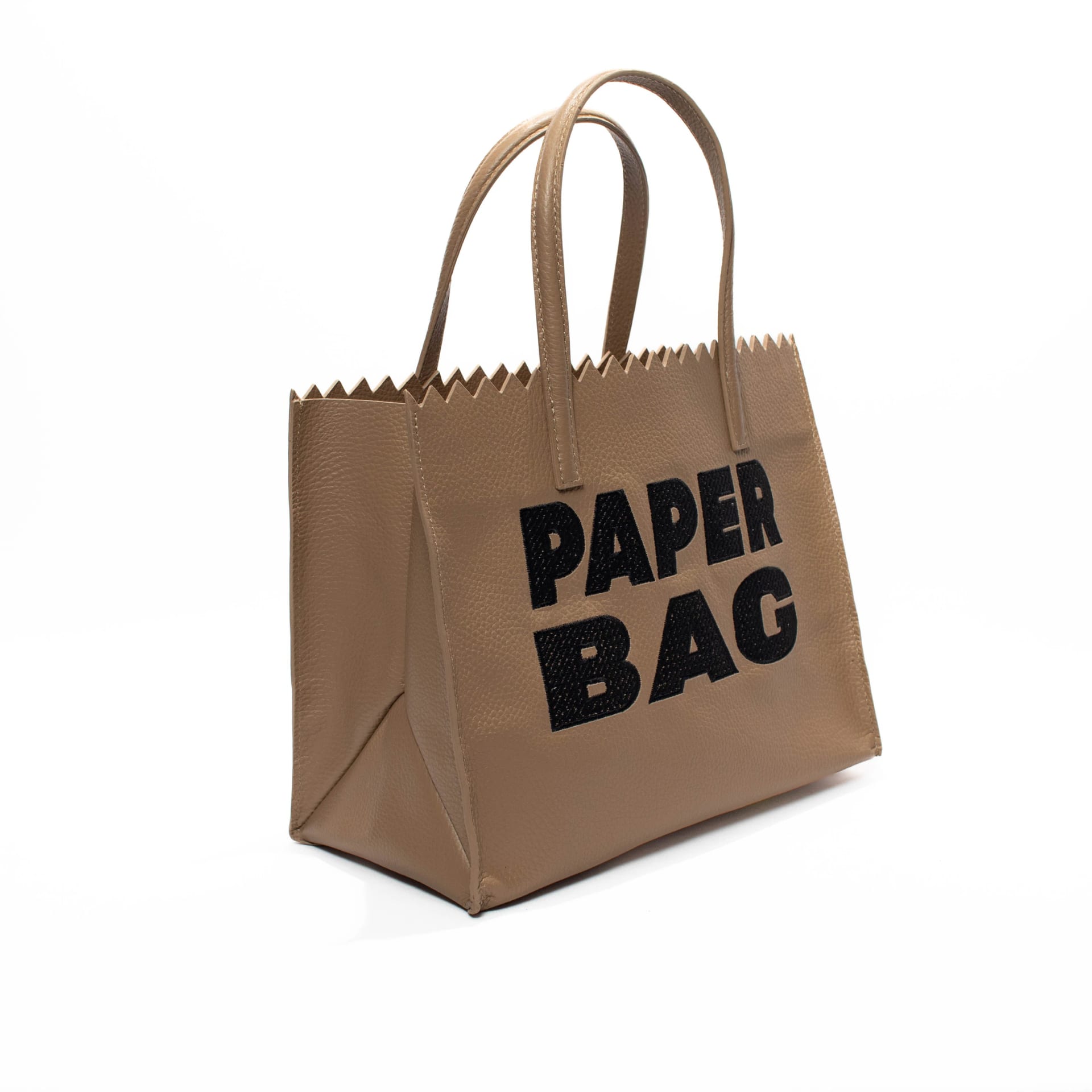 Paper Bag Short cocoa x black - imagen 3