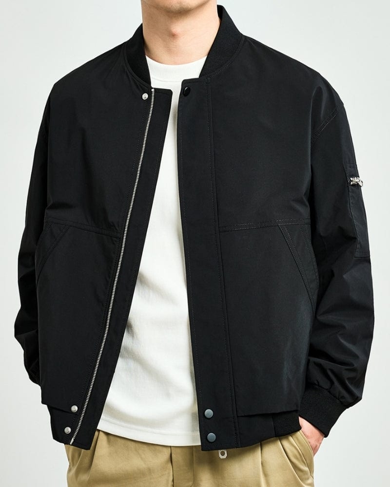 Minimalist Bomber Jacket - imagen 3