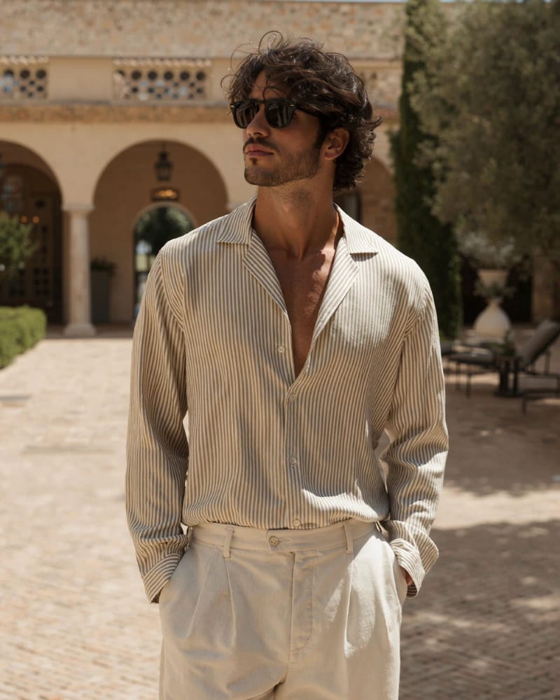 Gentlemen's Striped Shirt - imagen 1
