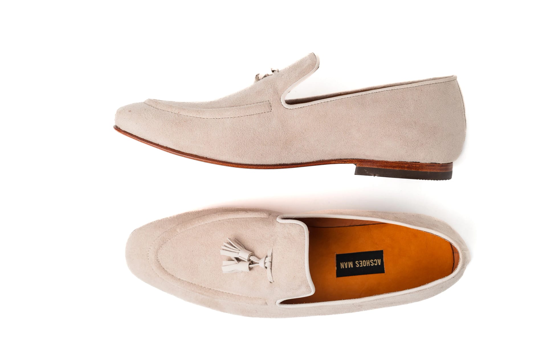Loafers Gamuza Beige - imagen 2