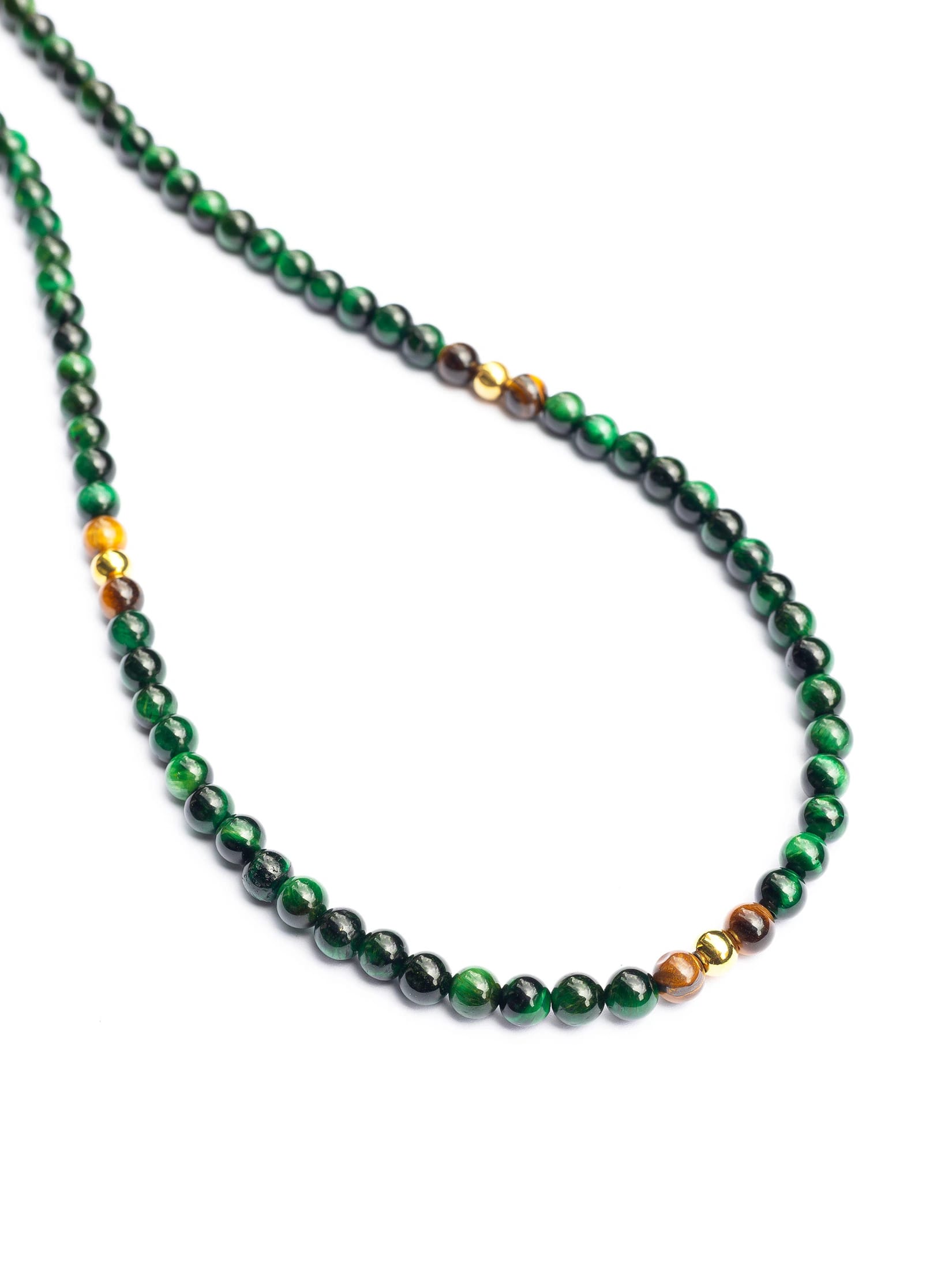 Collar Ojo de Tigre Verde 6mm - imagen 3