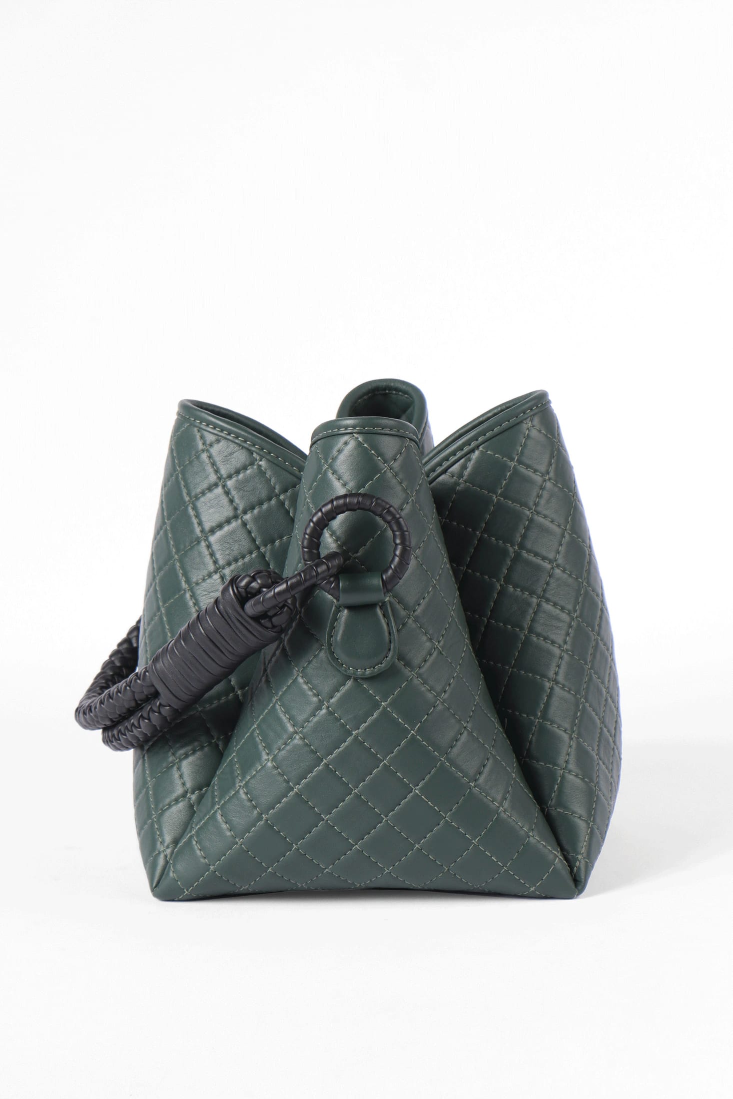 Tulip Bucket Bag, Green & Black - imagen 3