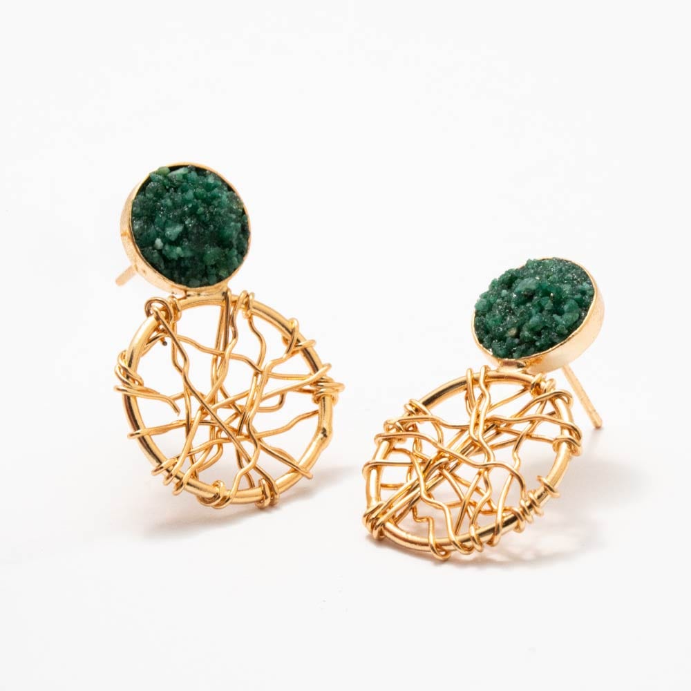Aretes Tejido Interior - imagen 3