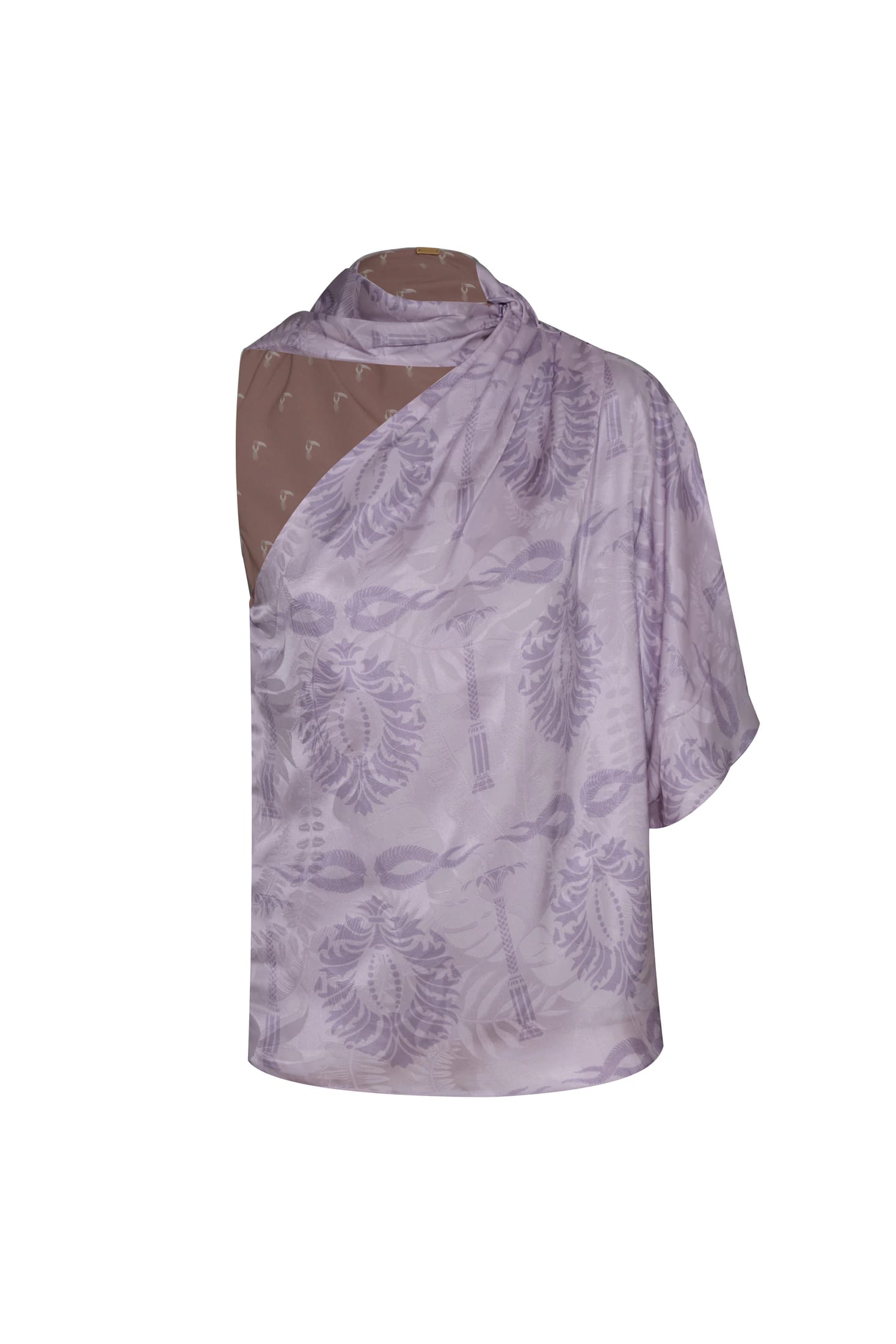 Chiminango Jacquard Blouse / Lila Exclusive - imagen 1