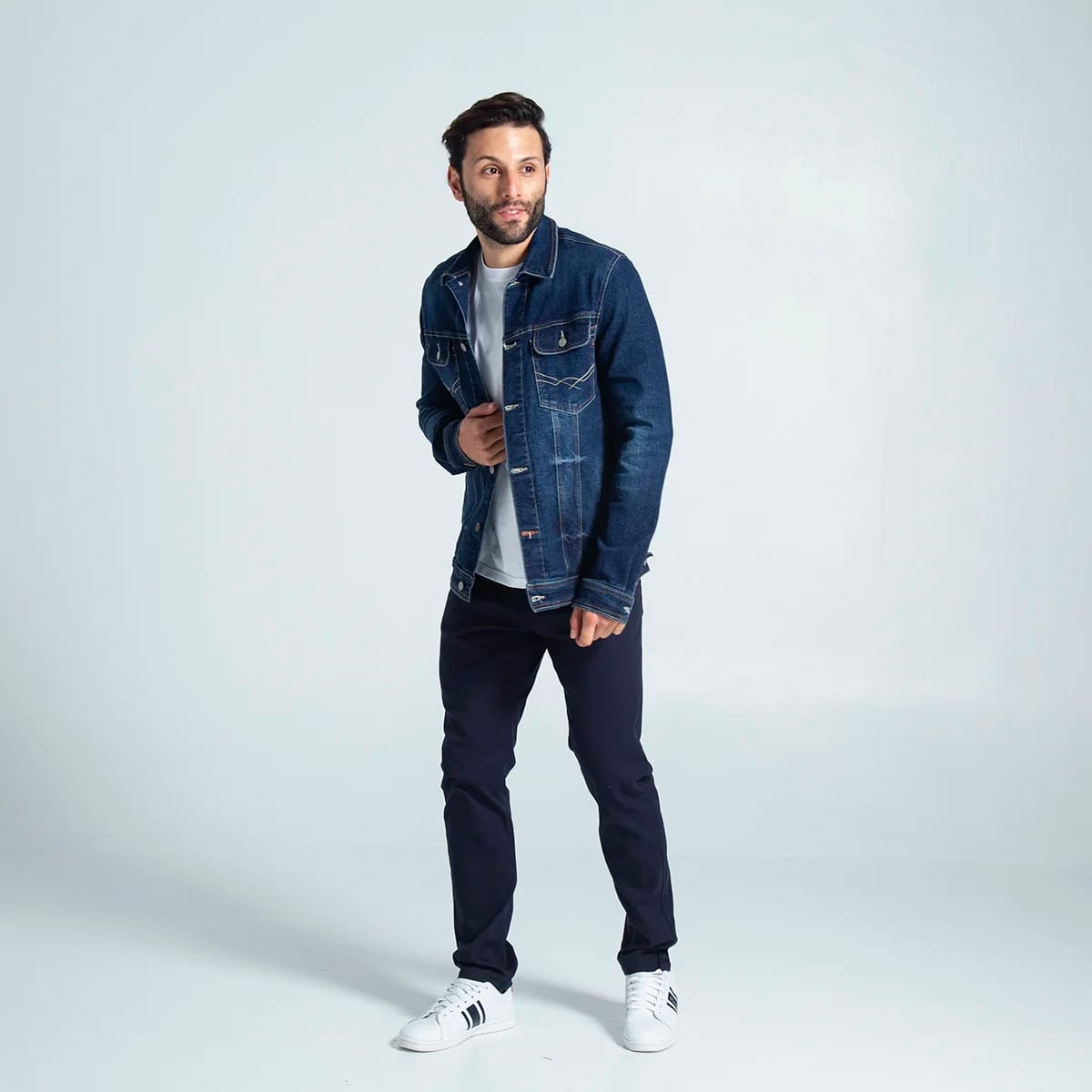 Chaqueta Clasica Denim Slim Rkd - imagen 13