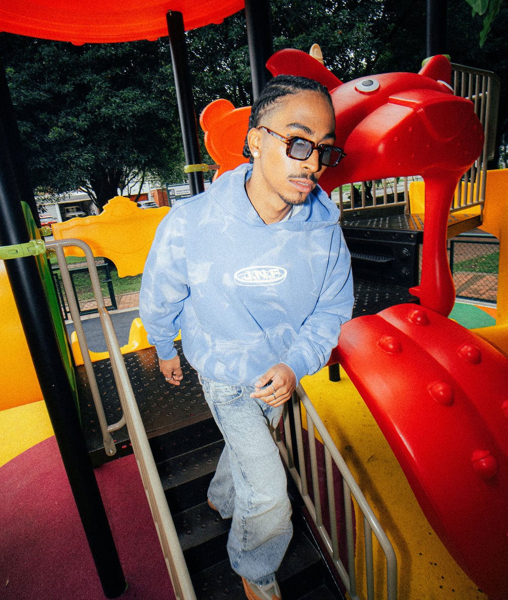 HOODIE SO NICE 2 BE ME AZUL - imagen 4