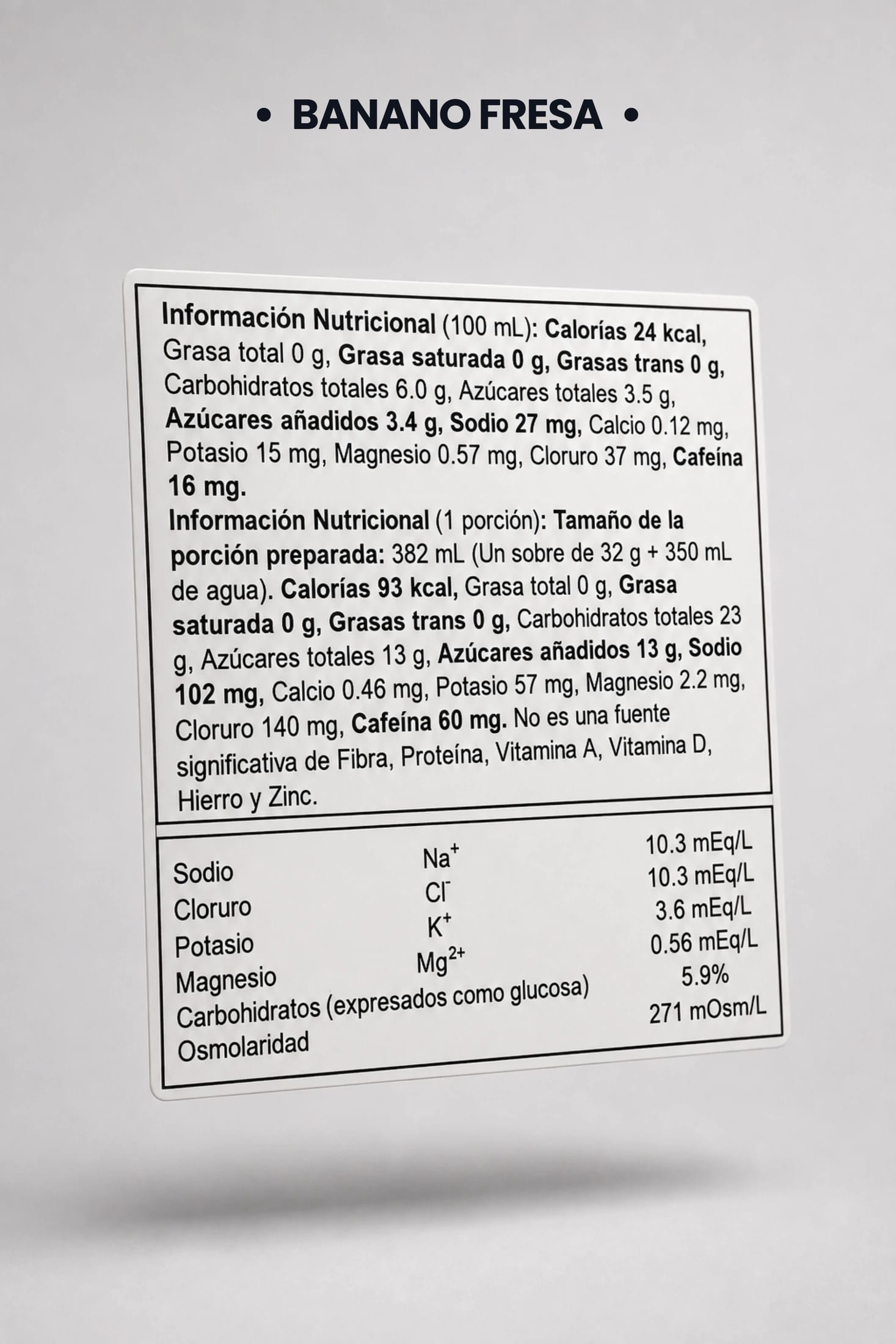 Gel Energético KOM | 23 g de Carbohidratos - imagen 3