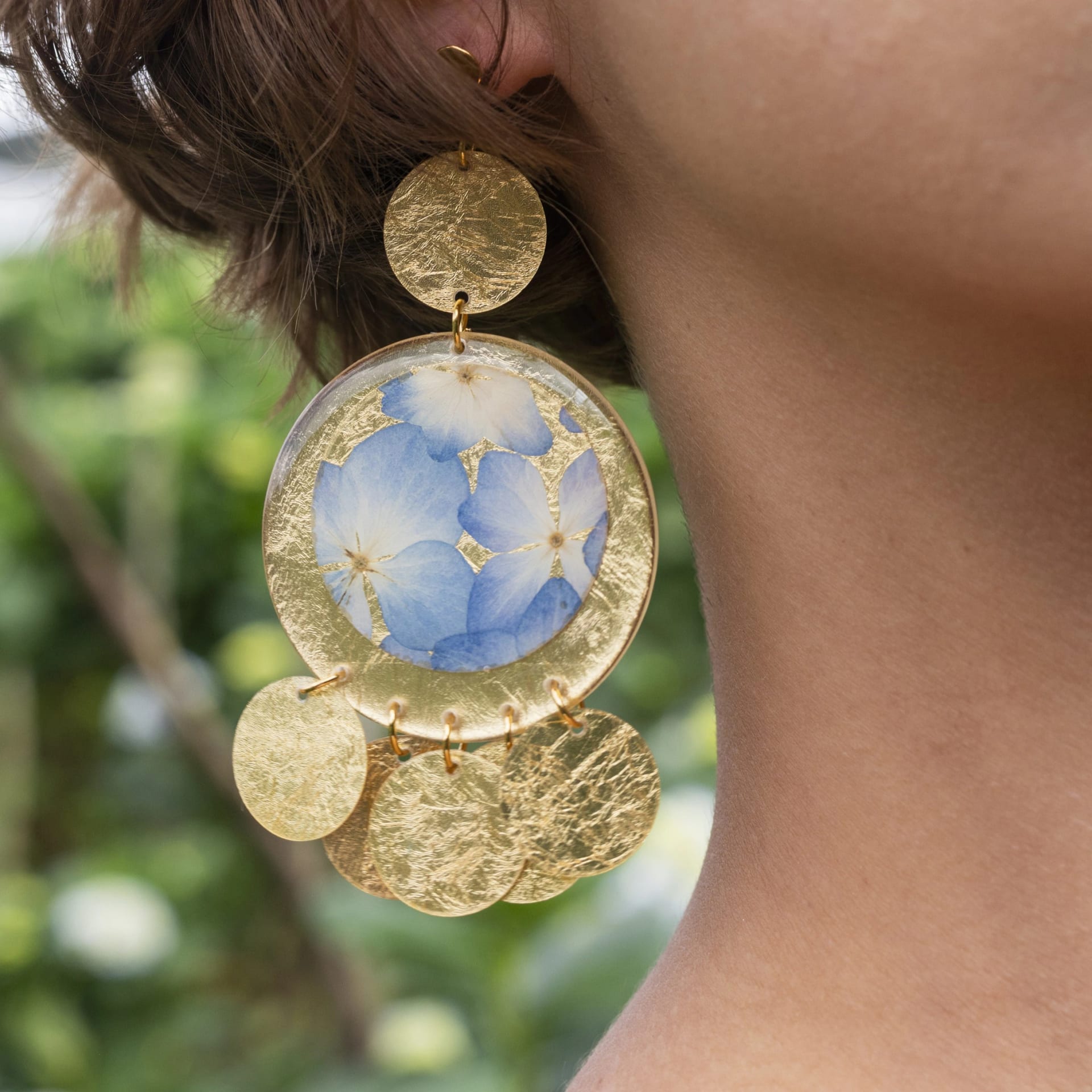 Arete circular gitano - imagen 2