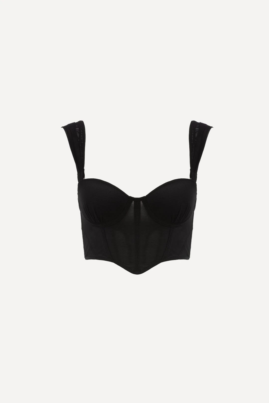 CROP TOP AISA NEGRO - imagen 6