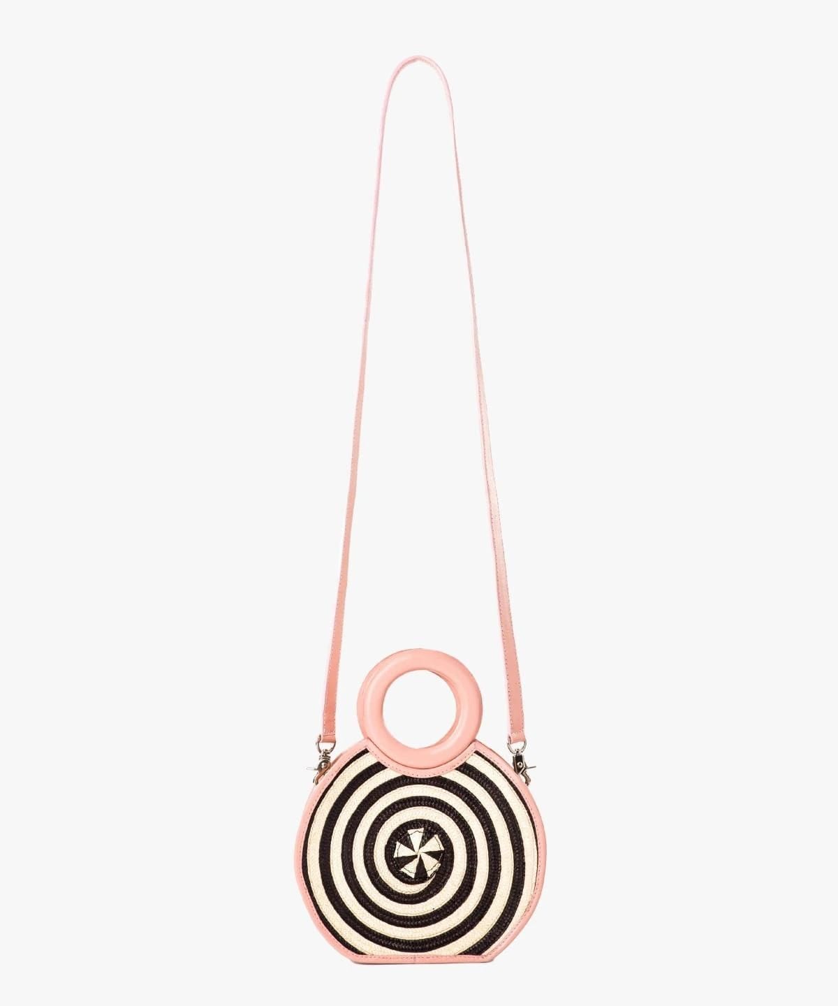 Zenú Mini in Raffia and Leather - imagen 3