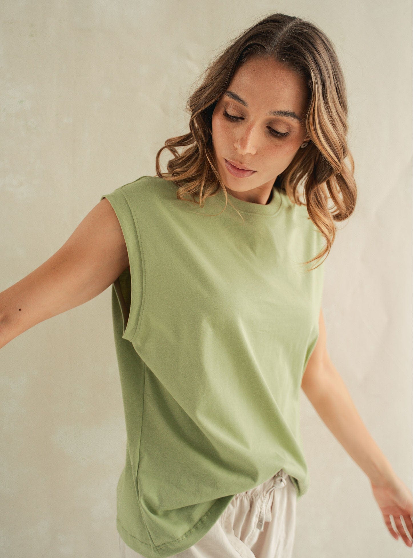 Muscle Tee - Matcha - imagen 1