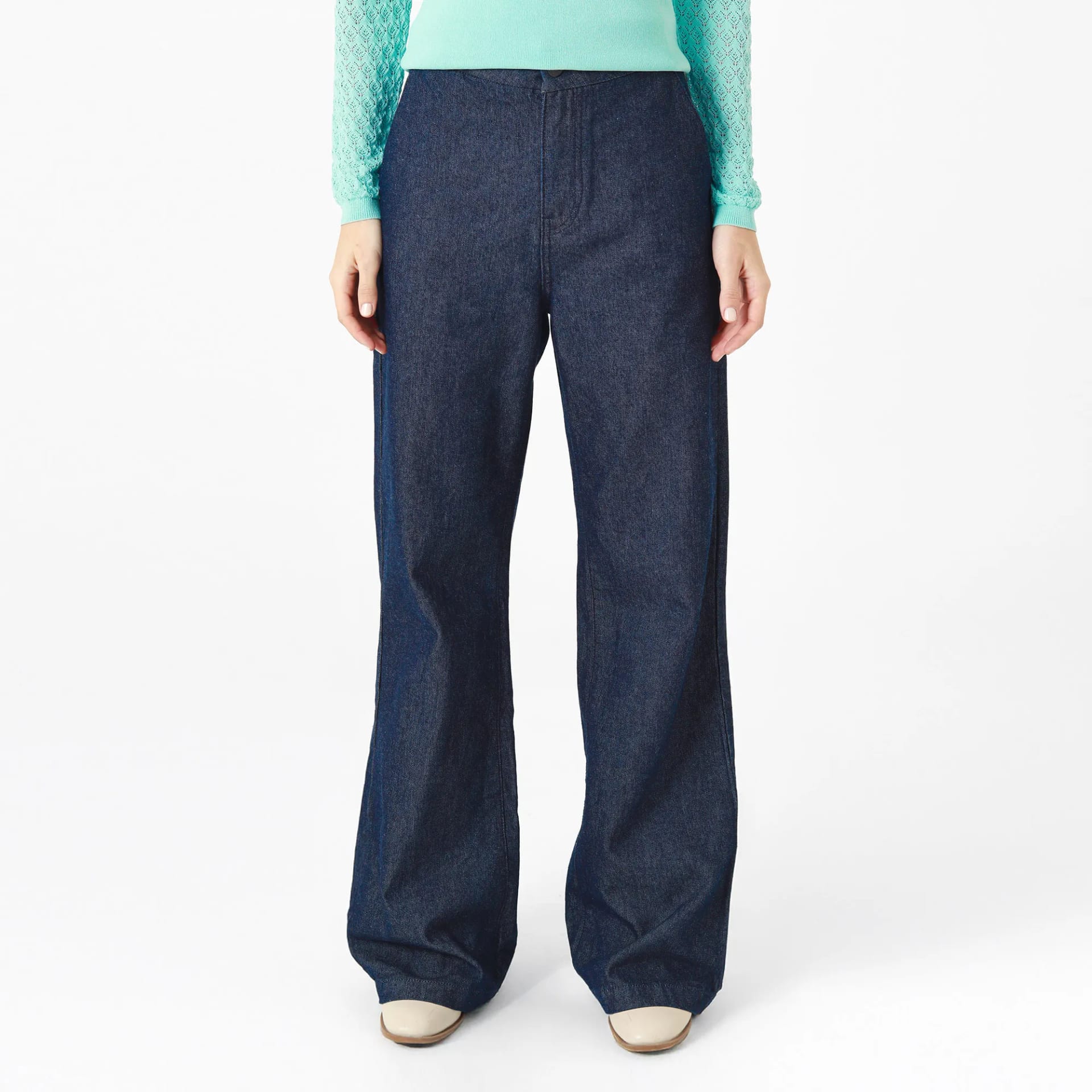 Pantalon Tiro Alto Bota Recta - imagen 2