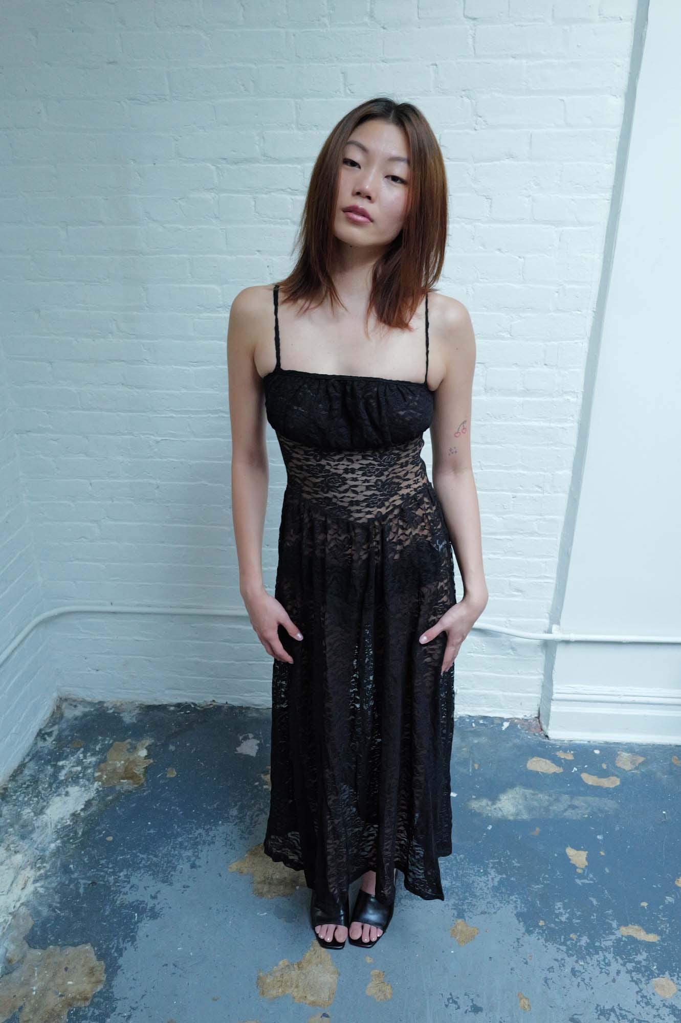 ARIELLE BLACK DRESS - imagen 7