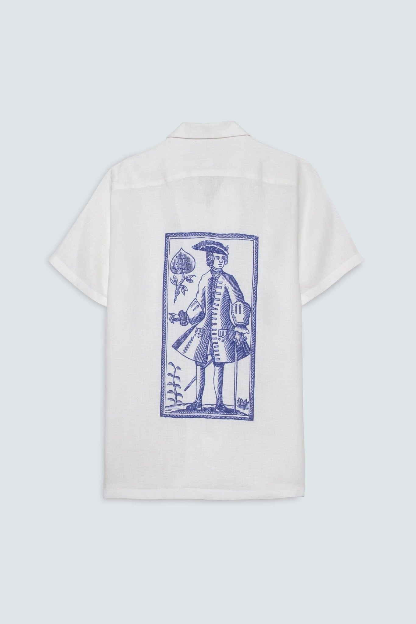 Men's linen shirt card - imagen 1