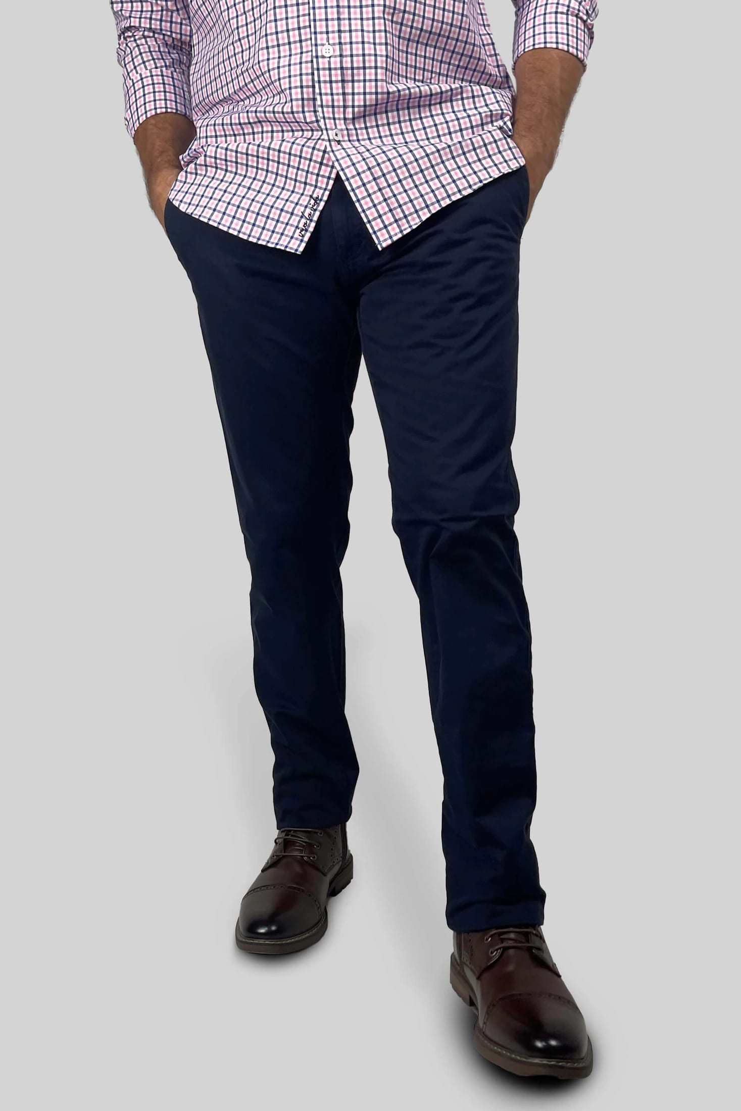 PANTALON CHINO AZUL NAVY - imagen 1