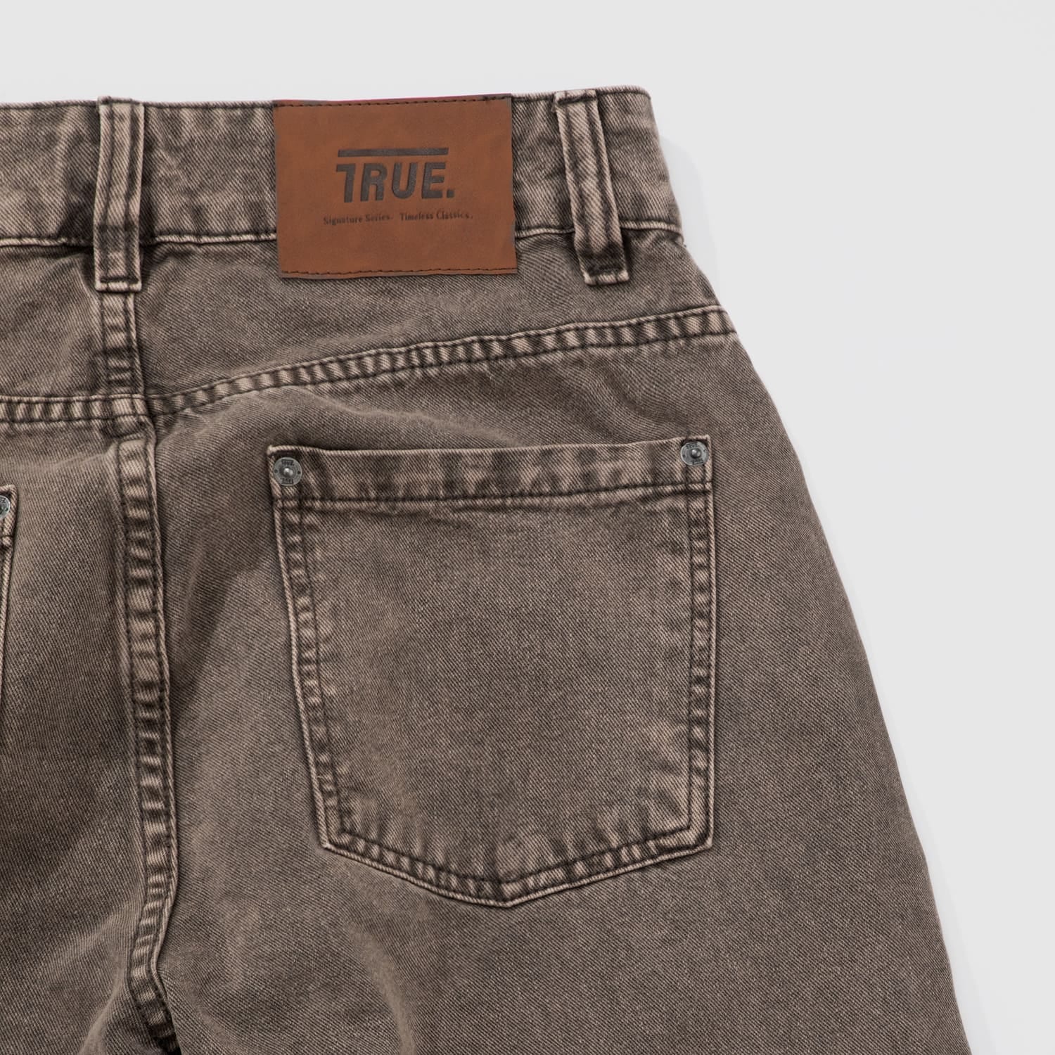 Cargo Multi-Pocket Pants - Washed Dark Brown - imagen 2