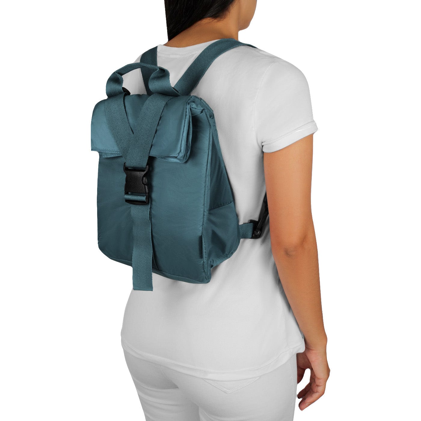 Lonchera Ajustable Convertible Morral Citybags Color Azul - imagen 4