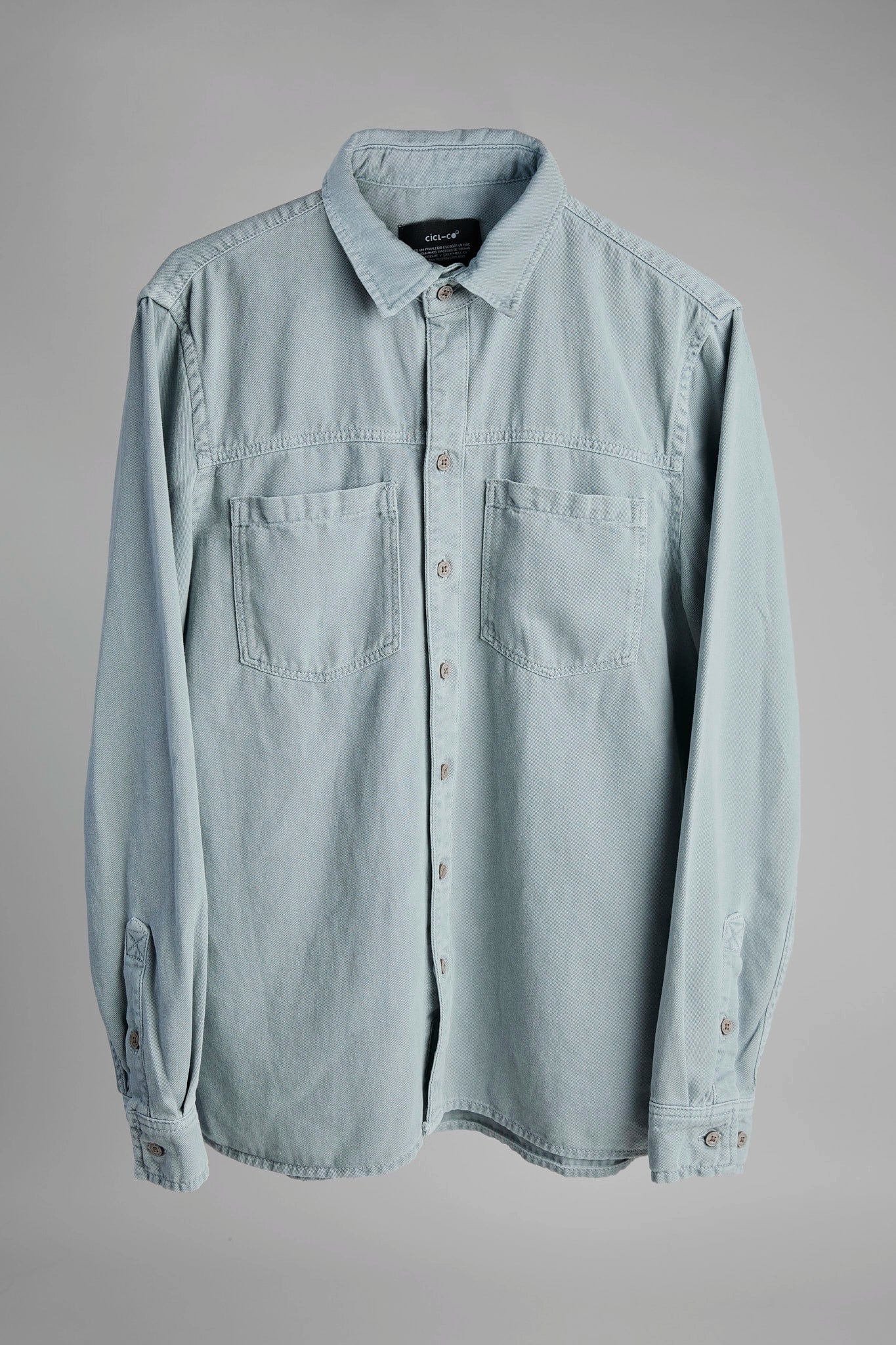 Sobrecamisa azul claro - imagen 3
